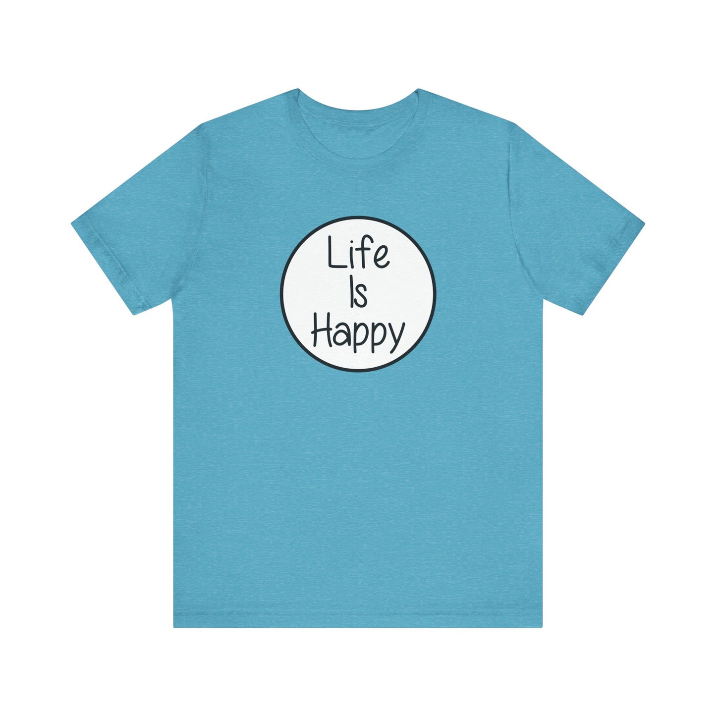 Life Is Happy | Frank Reynolds, Danny DeVito | Funny It's Always Sunny, IASIP Classic Unisex Jersey Short Sleeve Tee