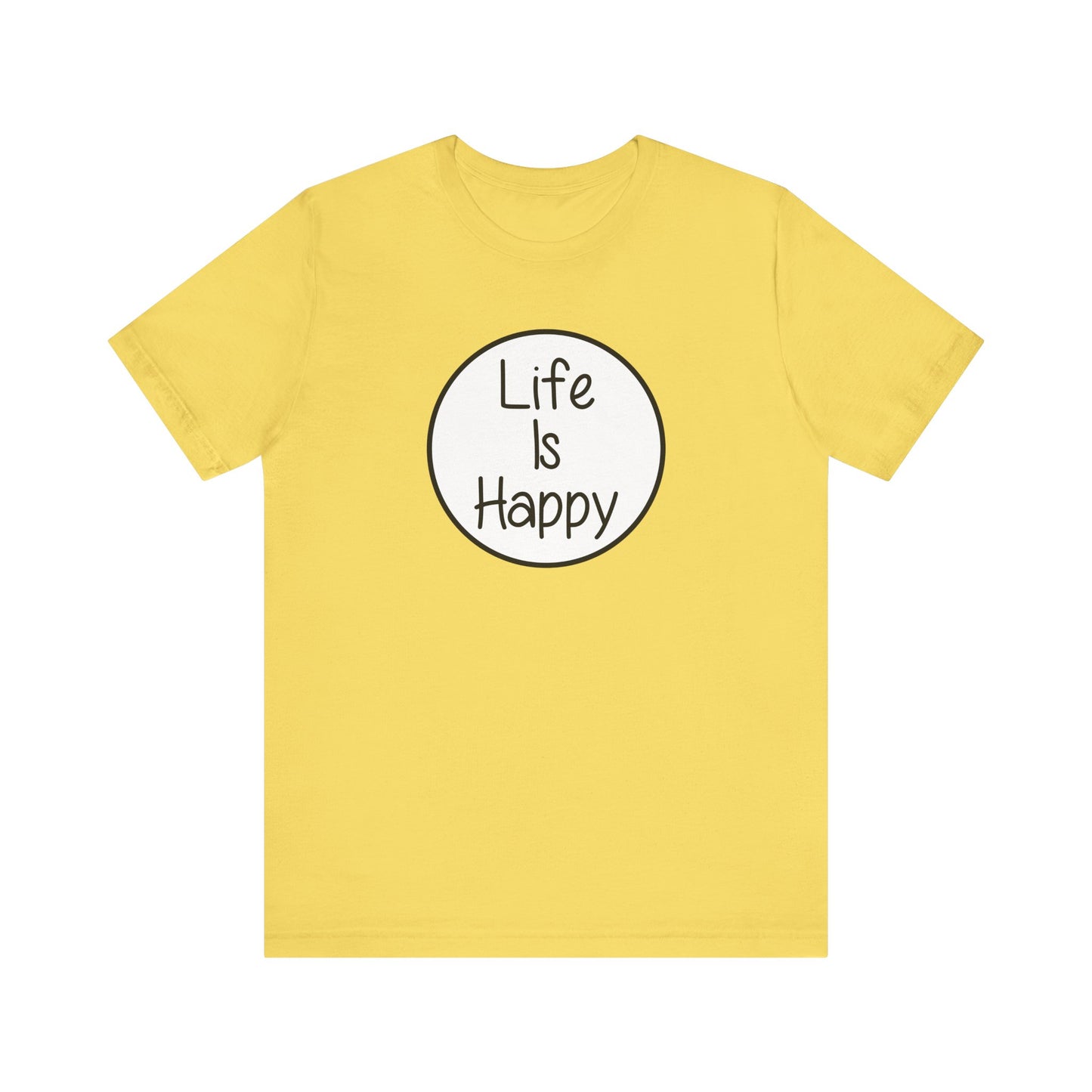 Life Is Happy | Frank Reynolds, Danny DeVito | Funny It's Always Sunny, IASIP Classic Unisex Jersey Short Sleeve Tee