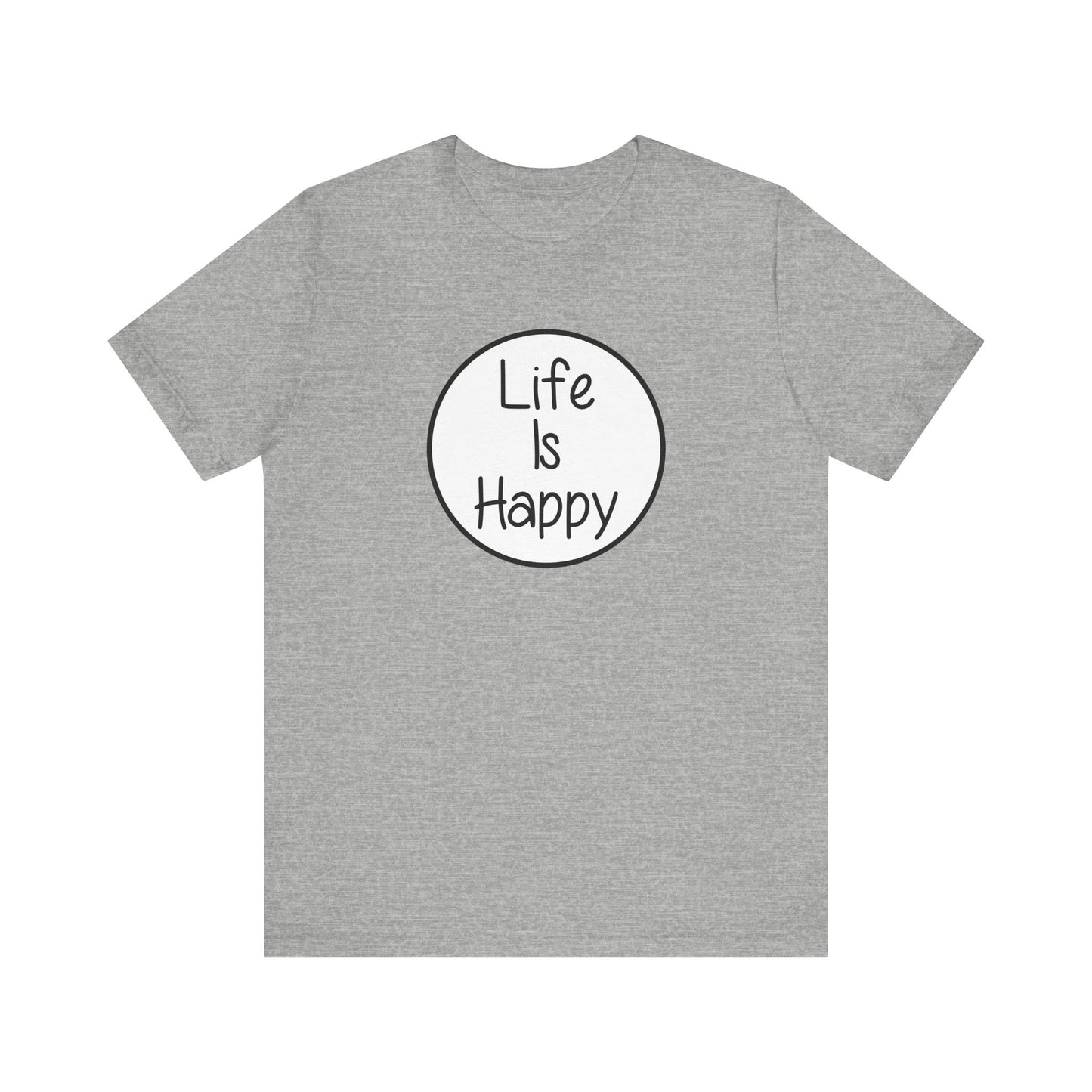Life Is Happy | Frank Reynolds, Danny DeVito | Funny It's Always Sunny, IASIP Classic Unisex Jersey Short Sleeve Tee