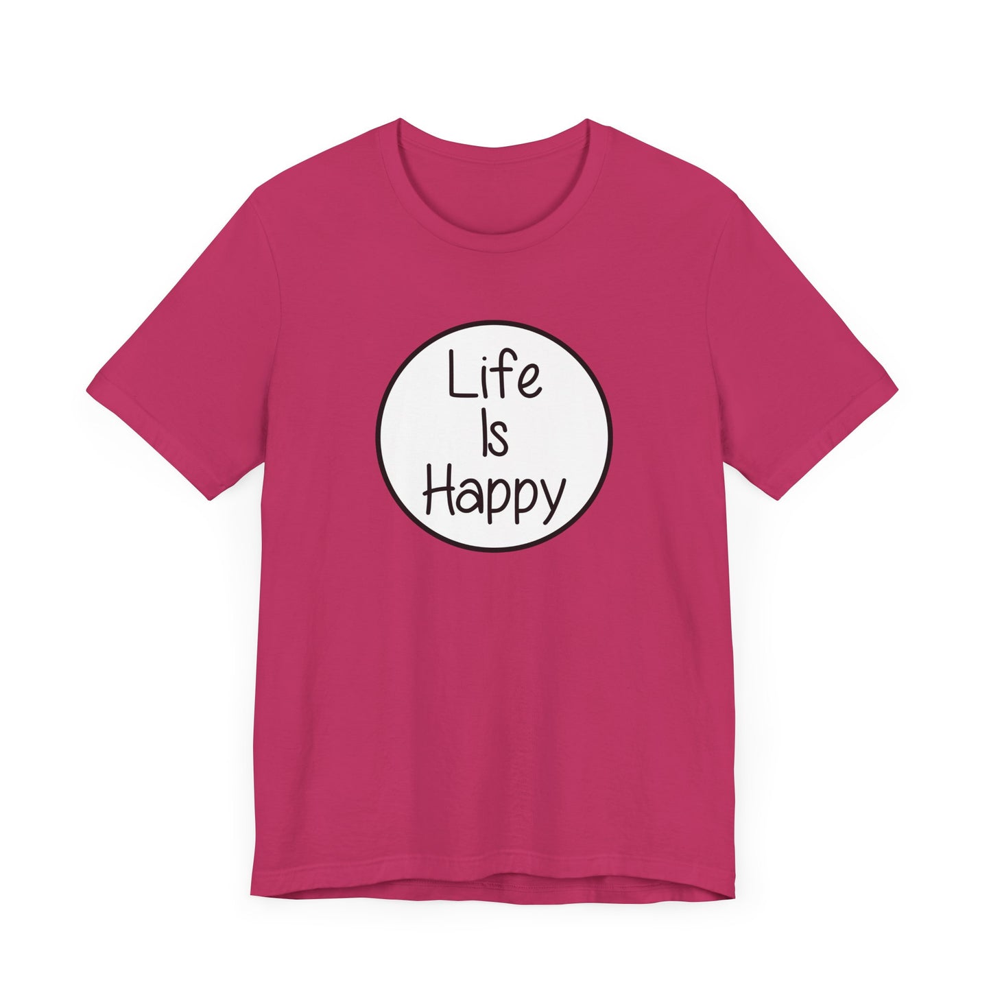 Life Is Happy | Frank Reynolds, Danny DeVito | Funny It's Always Sunny, IASIP Classic Unisex Jersey Short Sleeve Tee