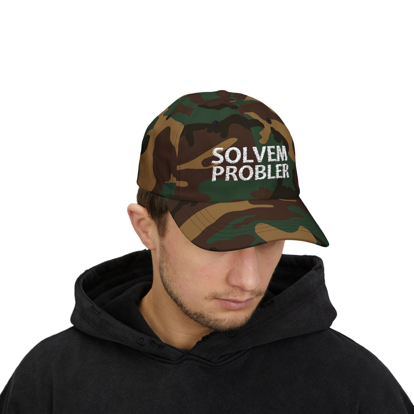 Solvem Probler | Funny Sarcastic Unisex Classic Dad Cap