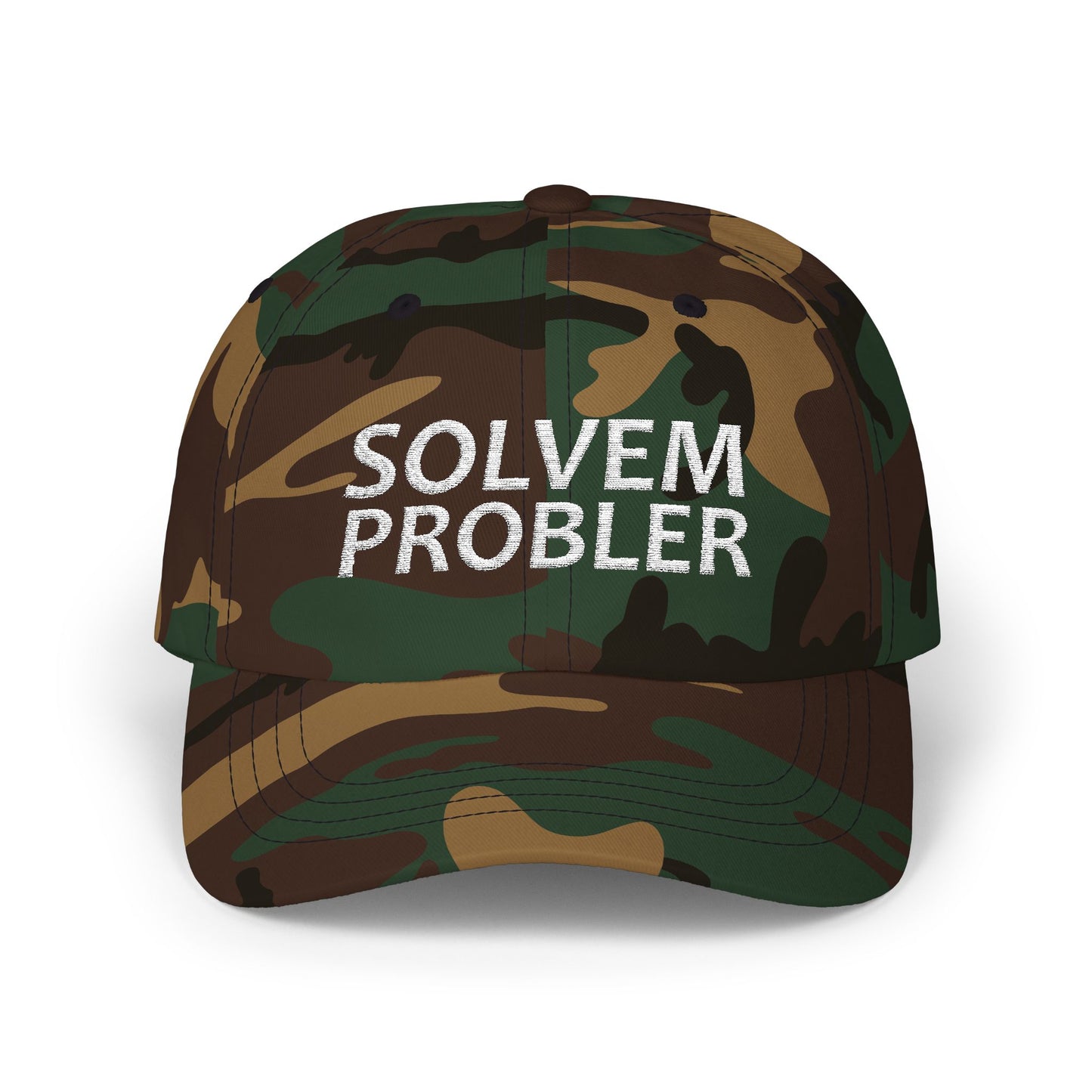 Solvem Probler | Funny Sarcastic Unisex Classic Dad Cap