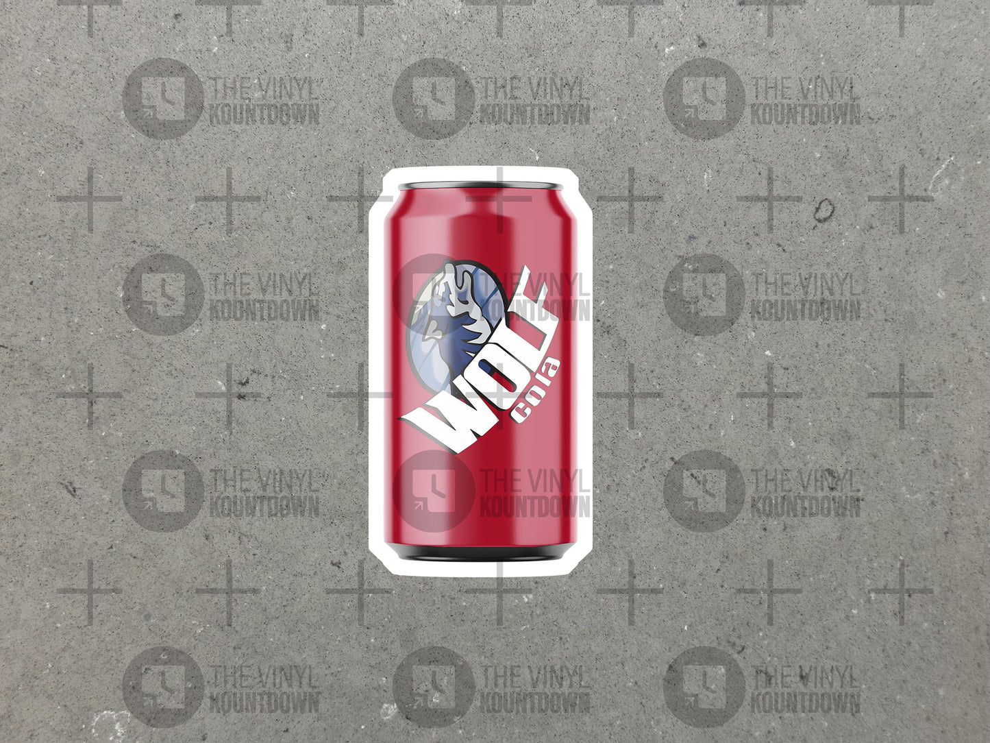 Wolf Cola! | Funny Frank's Fluids It's Always Sunny Sticker for Laptop, Water Bottle, Phone, Toolbox | High Quality Vinyl Sticker