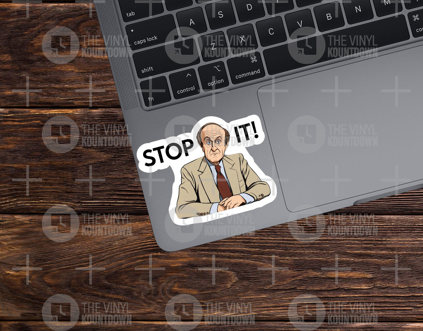 STOP IT! | Funny Sarcastic, Bob Newhart, Therapist, Counseling Sticker for Laptop, Water Bottle, Cup | Quality Vinyl Sticker