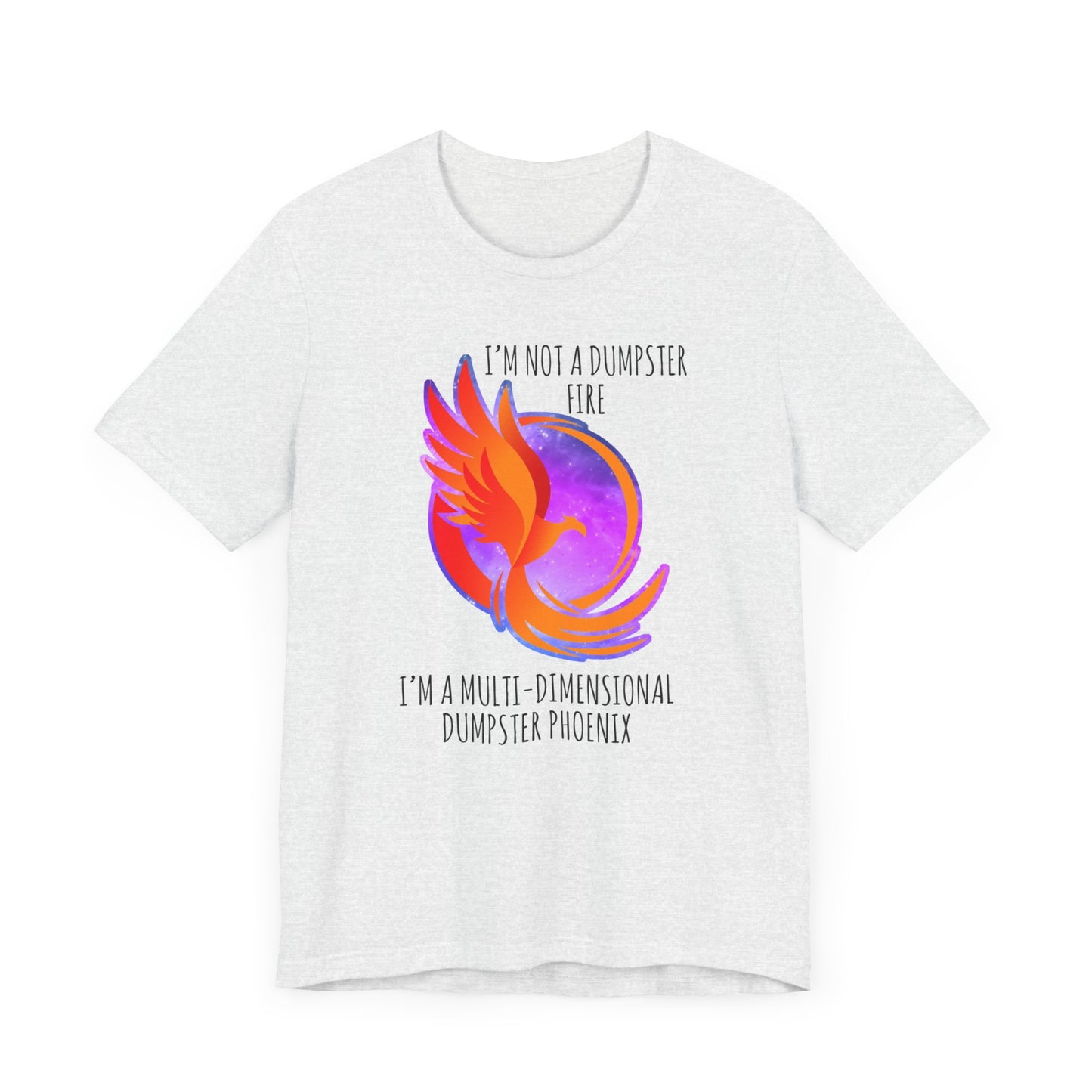 Multi-Dimensional Dumpster Phoenix | Classic Unisex Jersey Short Sleeve Tee