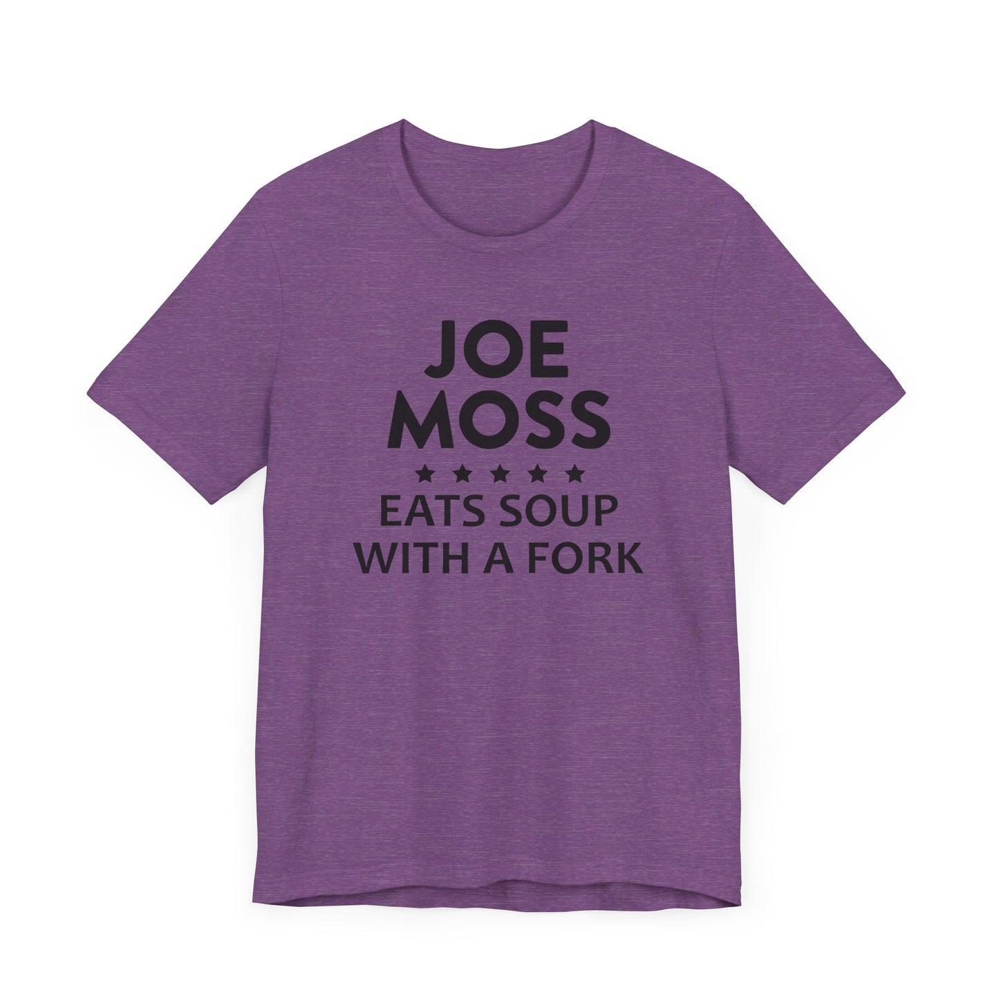 Joe Moss Eats Soup With A Fork | Ottawa Objects, Ottawa County Michigan | Classic Unisex Jersey Short Sleeve Tee