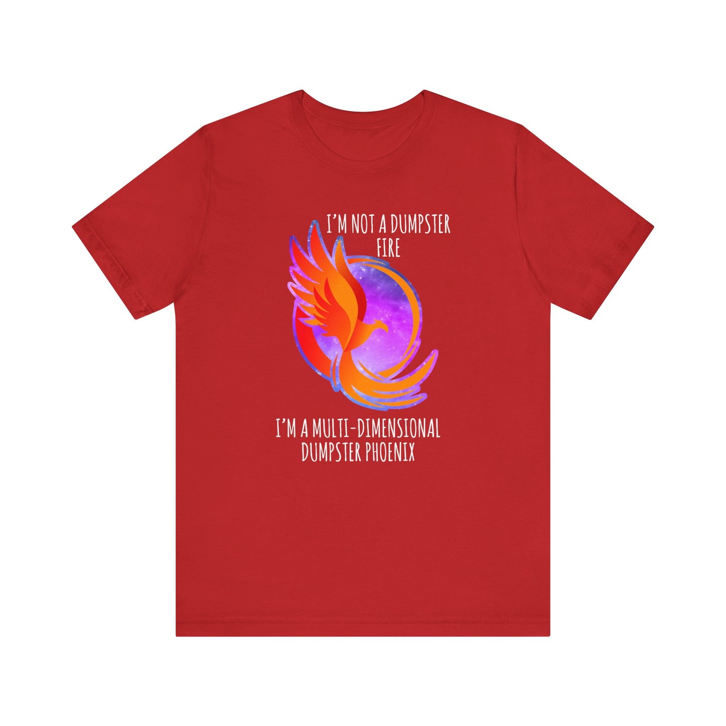 Multi-Dimensional Dumpster Phoenix | Classic Unisex Jersey Short Sleeve Tee