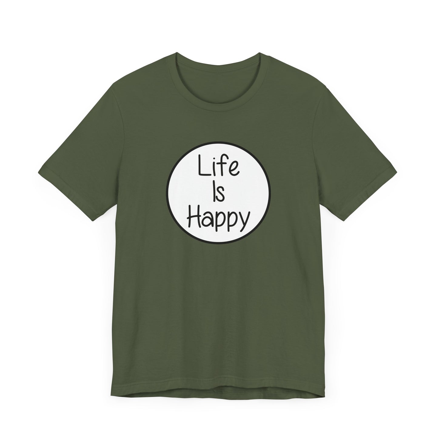 Life Is Happy | Frank Reynolds, Danny DeVito | Funny It's Always Sunny, IASIP Classic Unisex Jersey Short Sleeve Tee