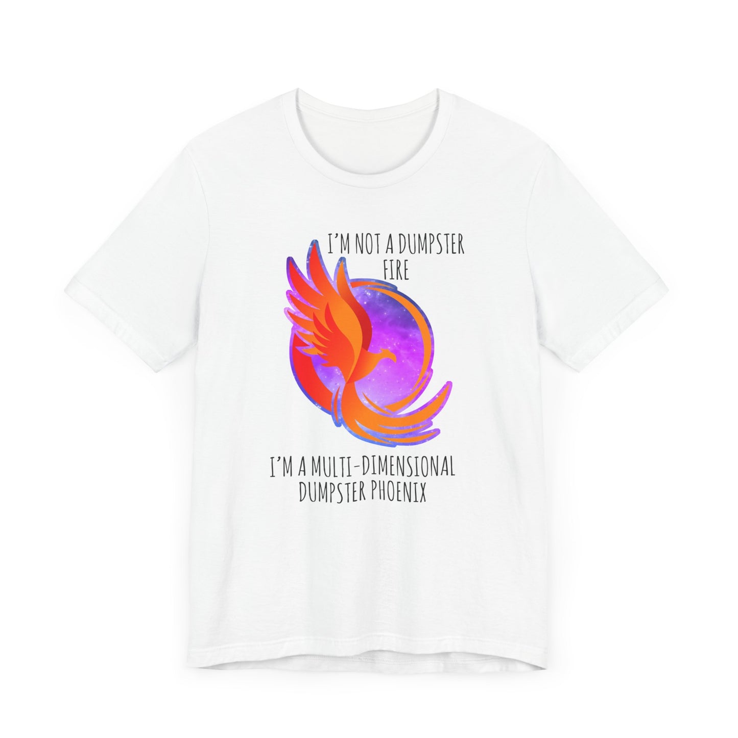 Multi-Dimensional Dumpster Phoenix | Classic Unisex Jersey Short Sleeve Tee