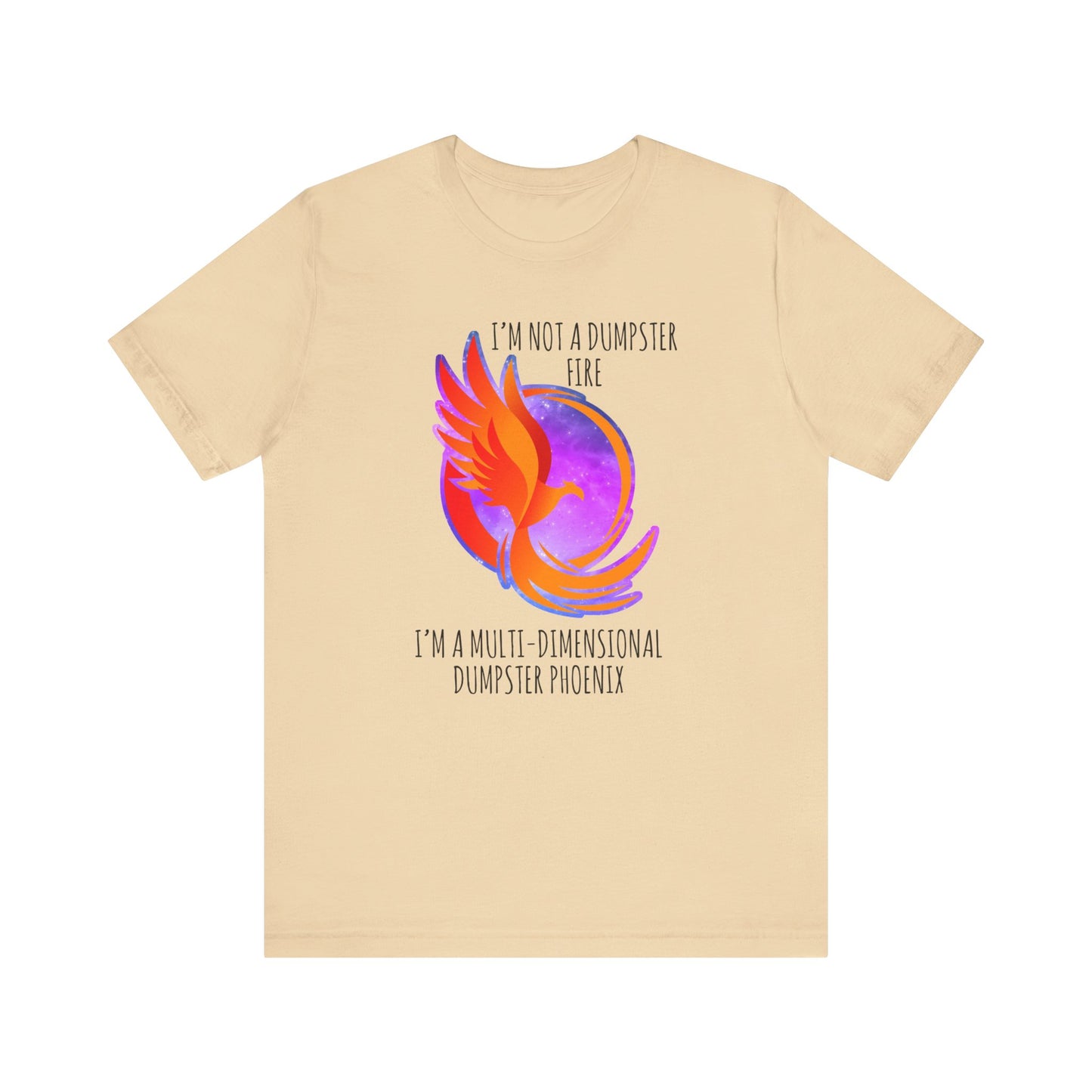 Multi-Dimensional Dumpster Phoenix | Classic Unisex Jersey Short Sleeve Tee