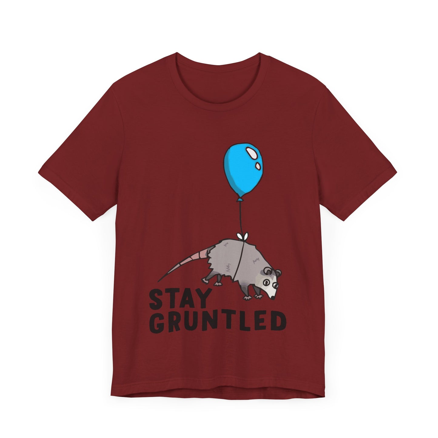 Stay Gruntled | Possum Balloon | Classic Unisex Jersey Short Sleeve Tee