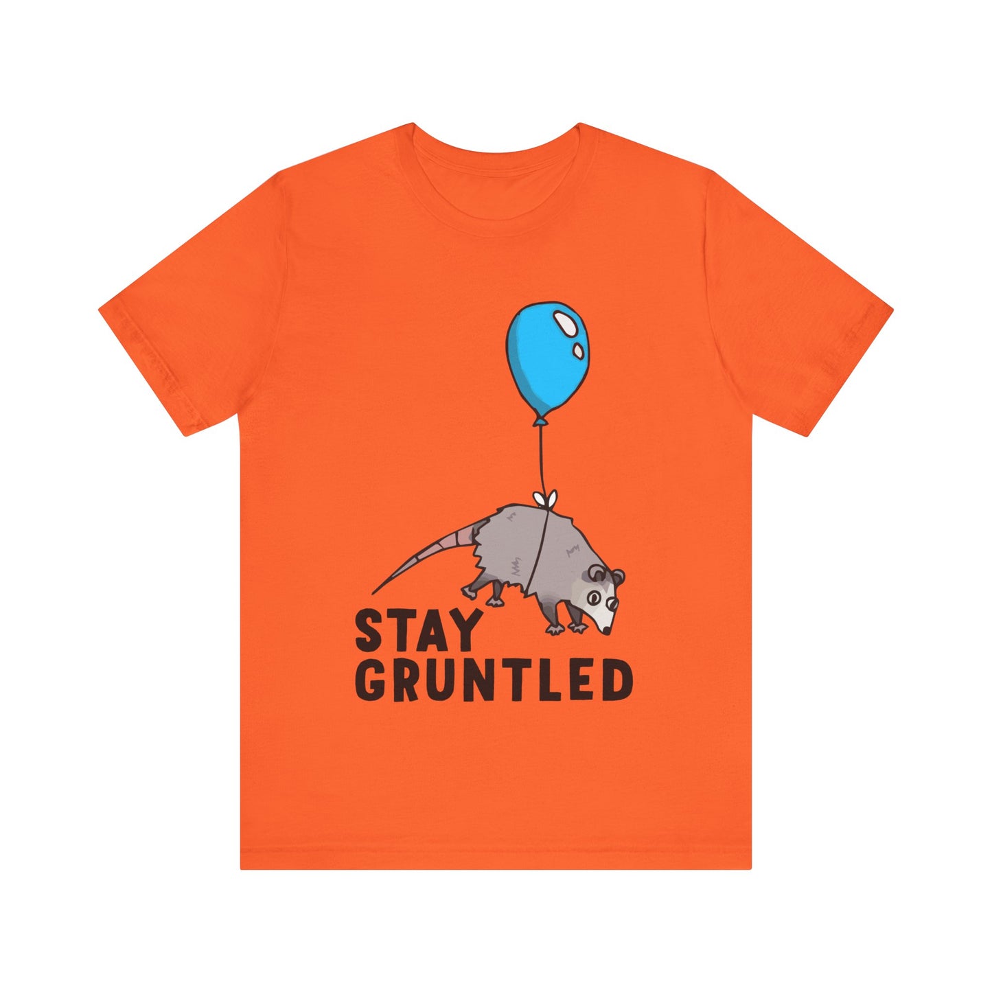 Stay Gruntled | Possum Balloon | Classic Unisex Jersey Short Sleeve Tee