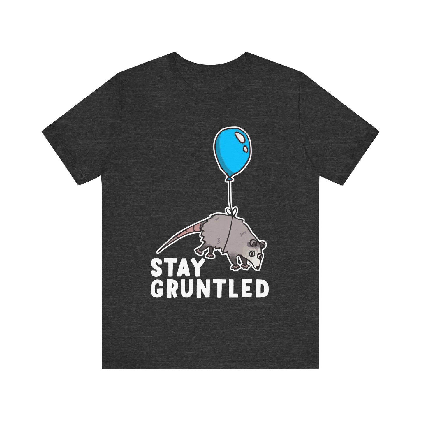 Stay Gruntled | Possum Balloon | Classic Unisex Jersey Short Sleeve Tee