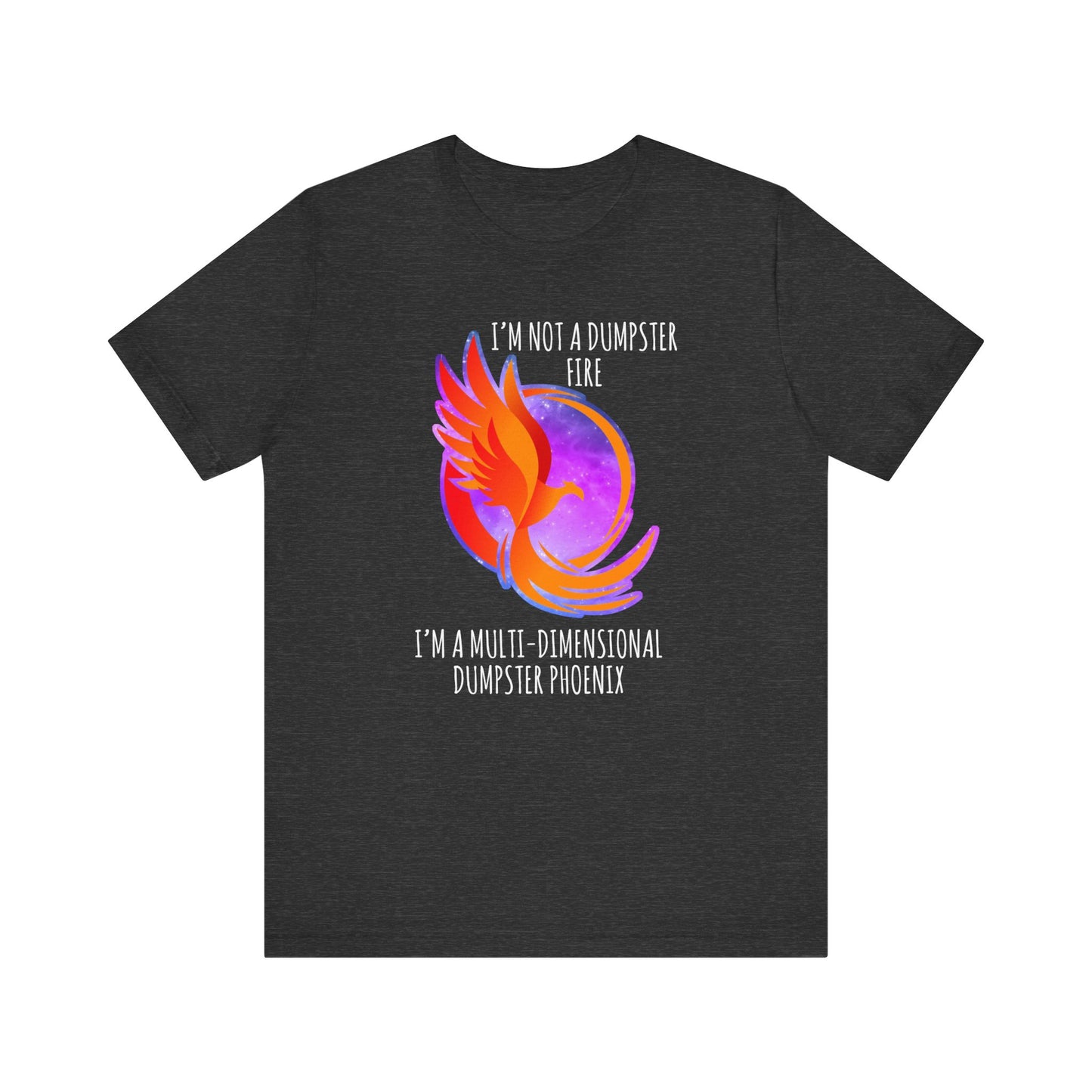 Multi-Dimensional Dumpster Phoenix | Classic Unisex Jersey Short Sleeve Tee