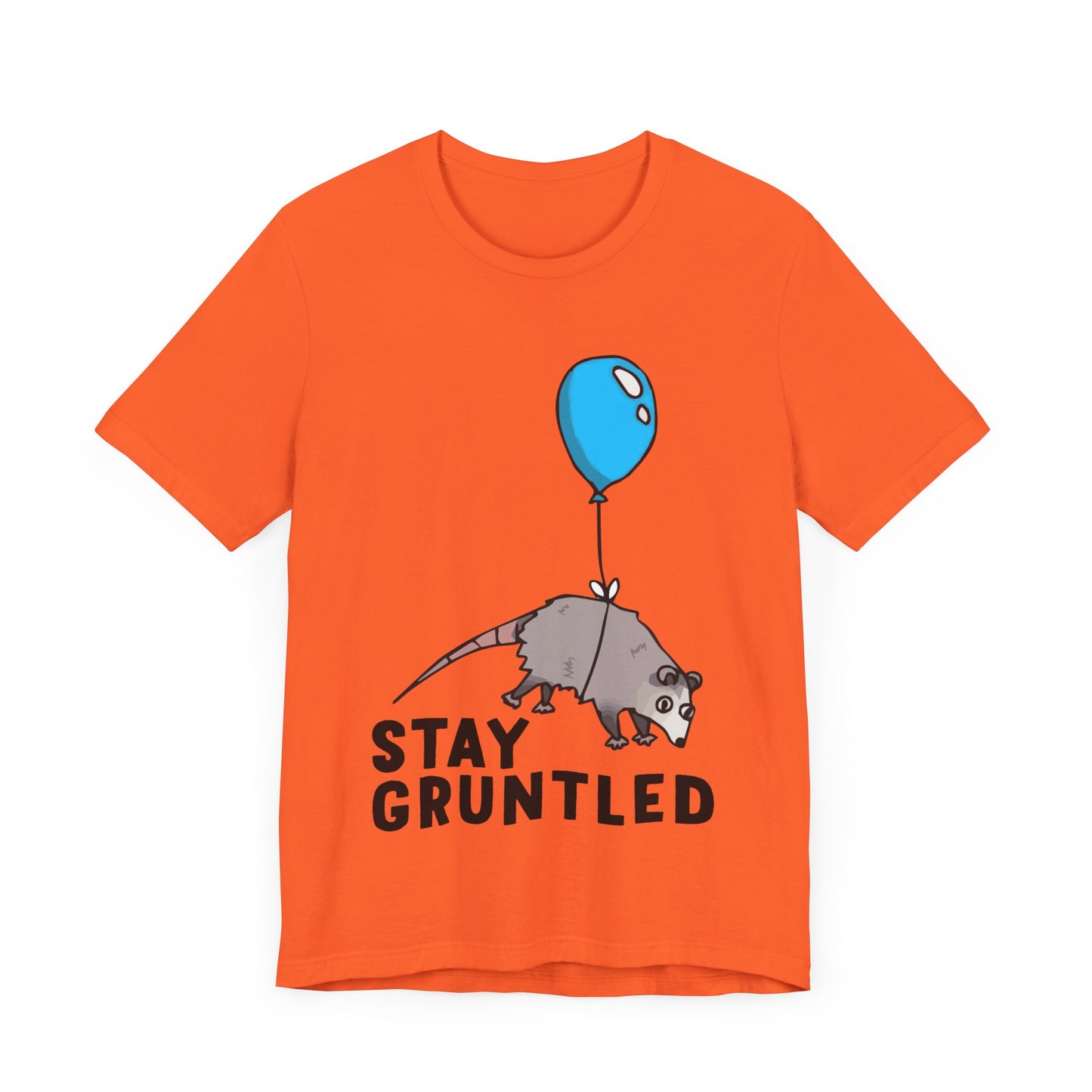 Stay Gruntled | Possum Balloon | Classic Unisex Jersey Short Sleeve Tee