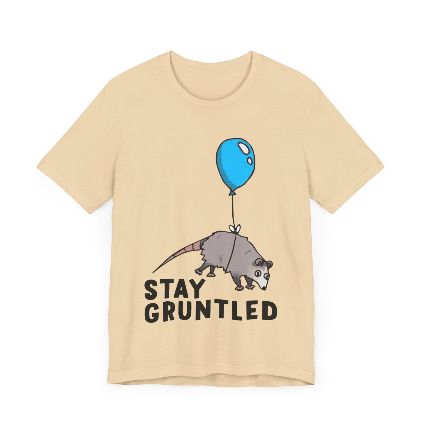 Stay Gruntled | Possum Balloon | Classic Unisex Jersey Short Sleeve Tee