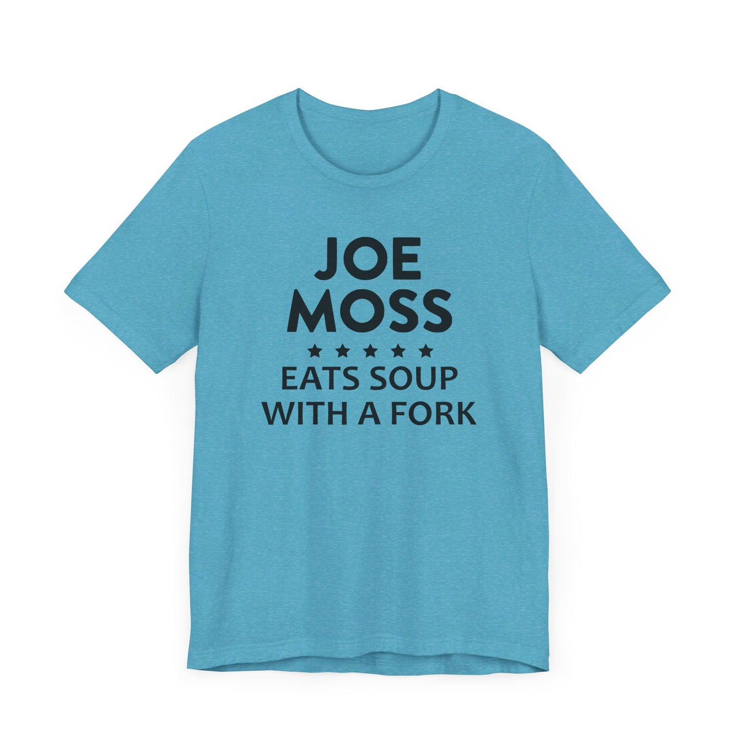 Joe Moss Eats Soup With A Fork | Ottawa Objects, Ottawa County Michigan | Classic Unisex Jersey Short Sleeve Tee