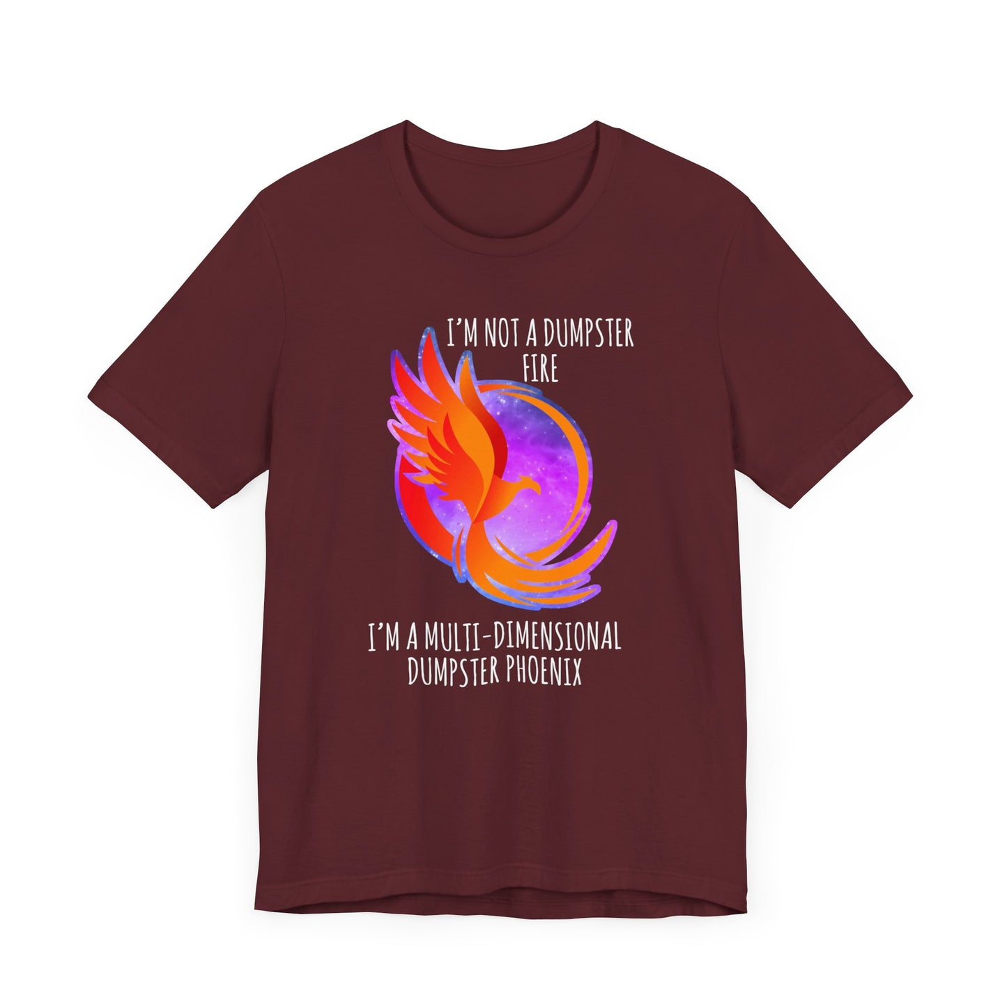 Multi-Dimensional Dumpster Phoenix | Classic Unisex Jersey Short Sleeve Tee