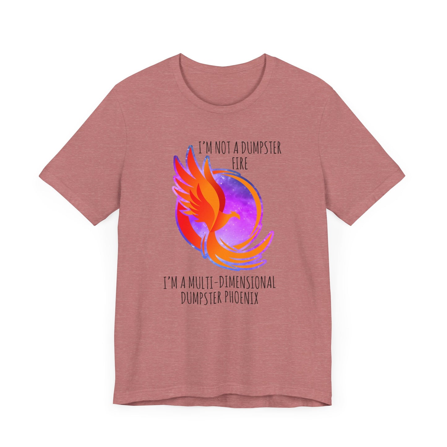 Multi-Dimensional Dumpster Phoenix | Classic Unisex Jersey Short Sleeve Tee