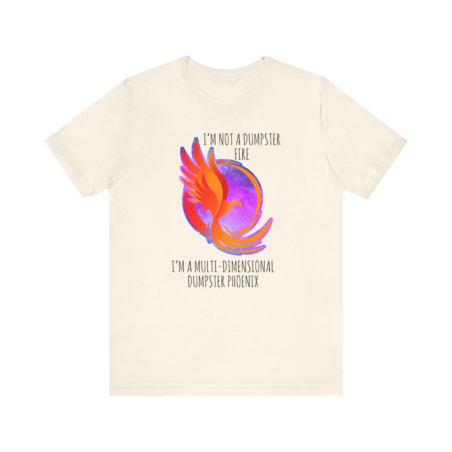 Multi-Dimensional Dumpster Phoenix | Classic Unisex Jersey Short Sleeve Tee