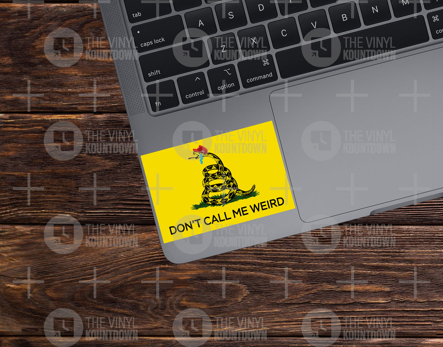 Don't Call Me Weird | Funny MAGA Tears, Don't Tread on Me, Gadsden Sticker | For Bottle, Flask, Toolbox, Hard Hat | Quality Vinyl Sticker