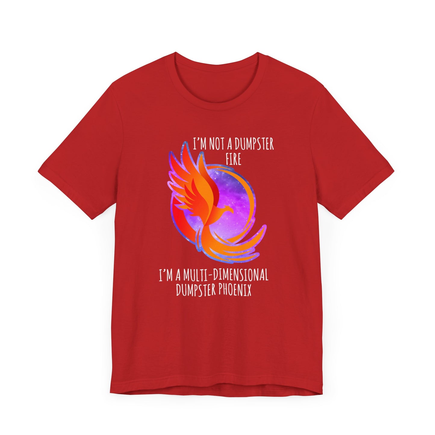 Multi-Dimensional Dumpster Phoenix | Classic Unisex Jersey Short Sleeve Tee