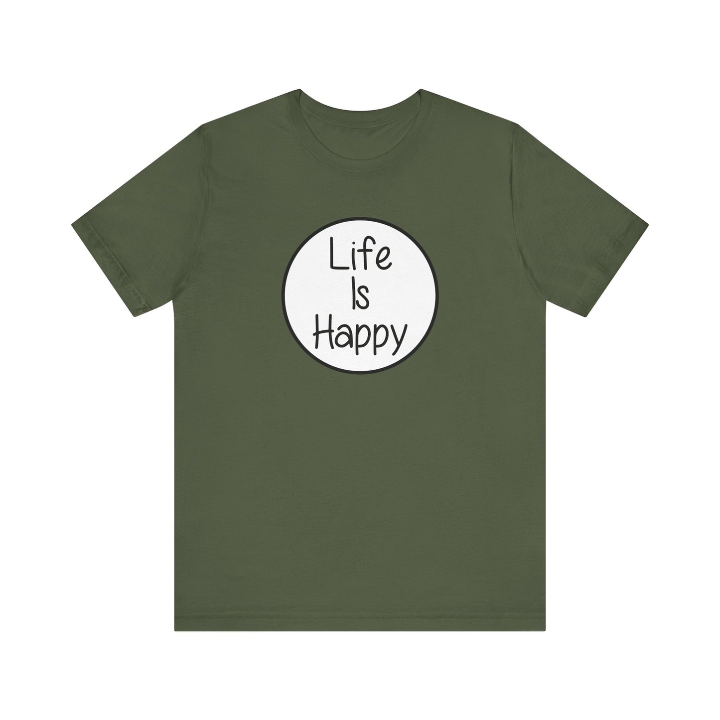 Life Is Happy | Frank Reynolds, Danny DeVito | Funny It's Always Sunny, IASIP Classic Unisex Jersey Short Sleeve Tee