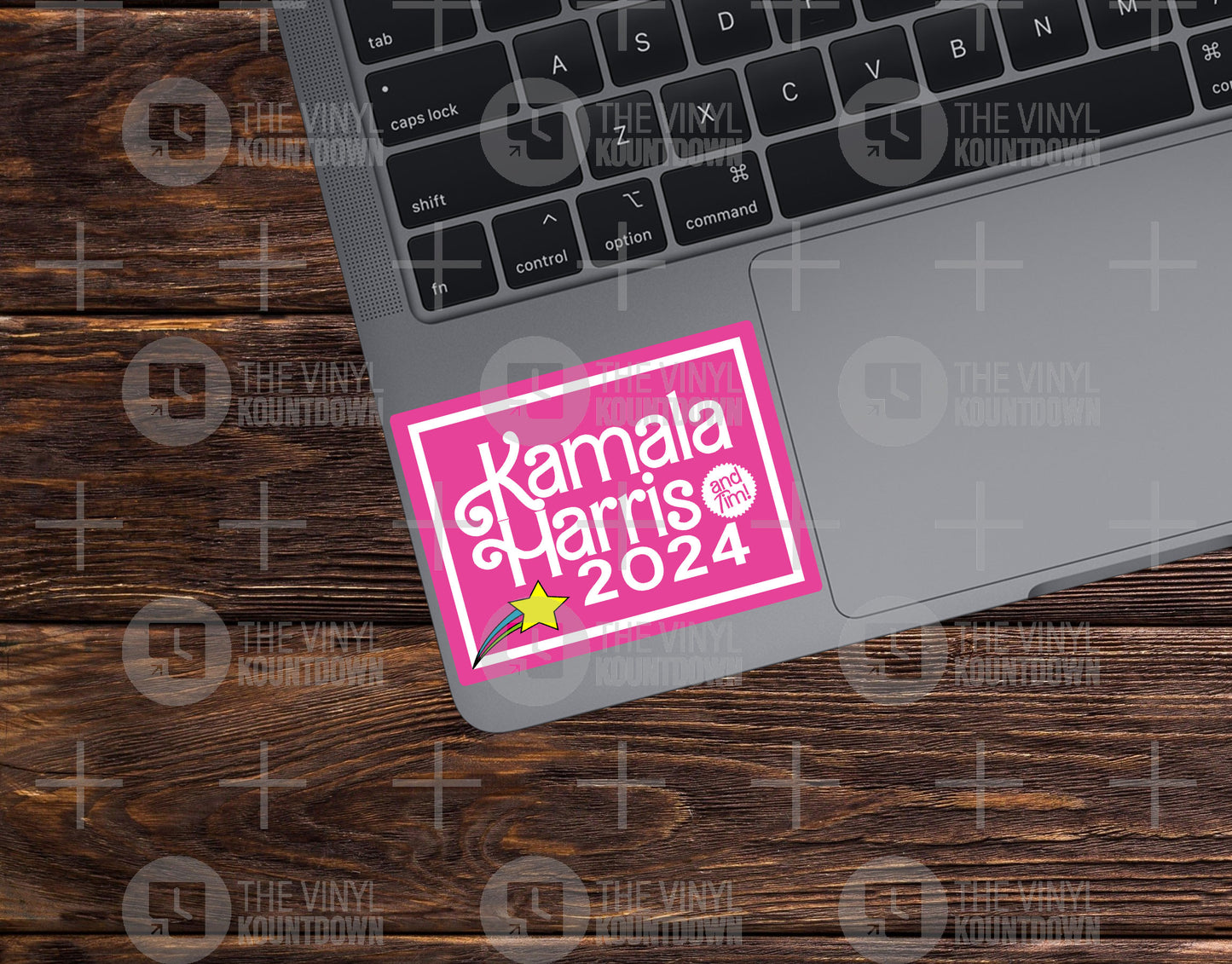 Kamala Harris And Tim 2024 | Prosecutor vs Felon 2024 | Feminist Sticker for Laptop, Water Bottle, Notebook, Journal | Quality Vinyl Sticker