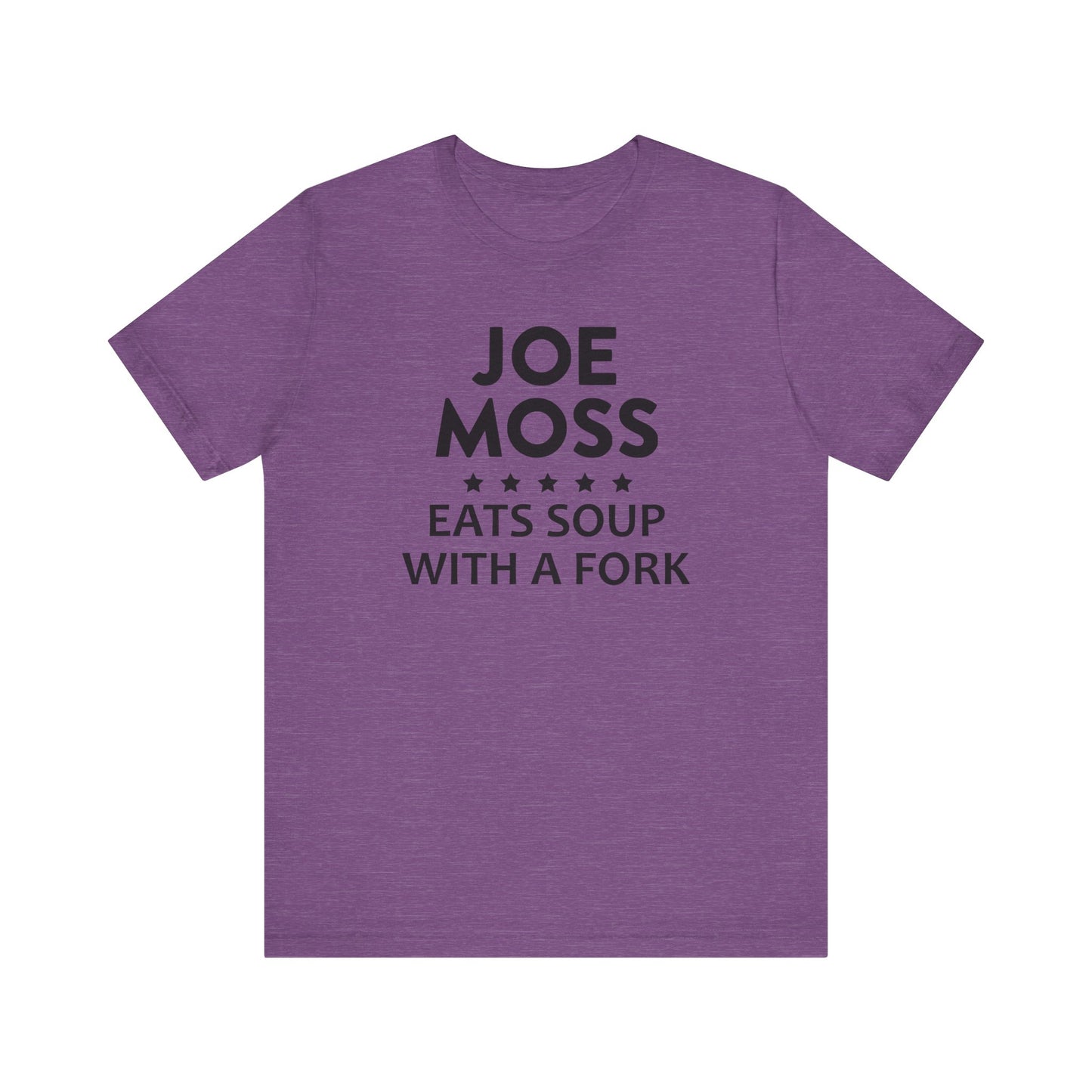 Joe Moss Eats Soup With A Fork | Ottawa Objects, Ottawa County Michigan | Classic Unisex Jersey Short Sleeve Tee