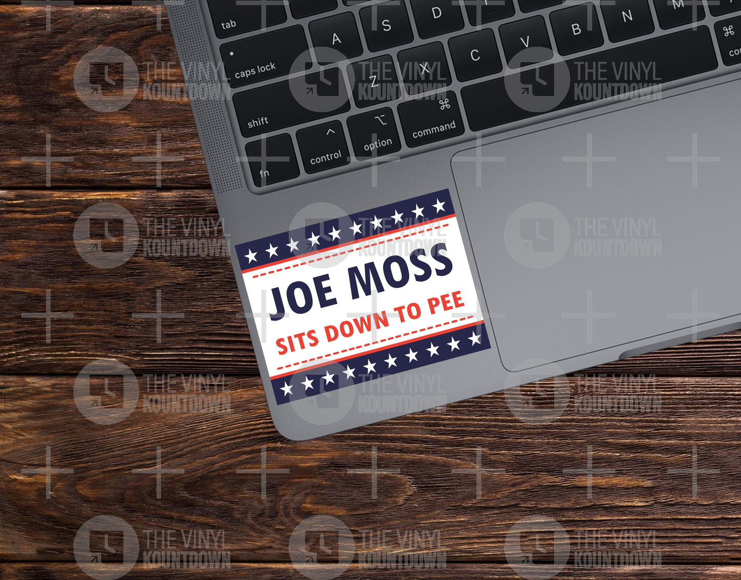 Joe Moss Sits Down To Pee | Joe Moss Sucks, Equality Rules! | Pro-LGBTQ+ Woke Sticker | Ottawa County, MI | High Quality Vinyl Sticker