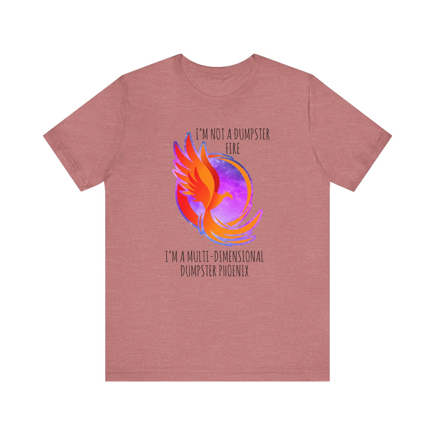 Multi-Dimensional Dumpster Phoenix | Classic Unisex Jersey Short Sleeve Tee