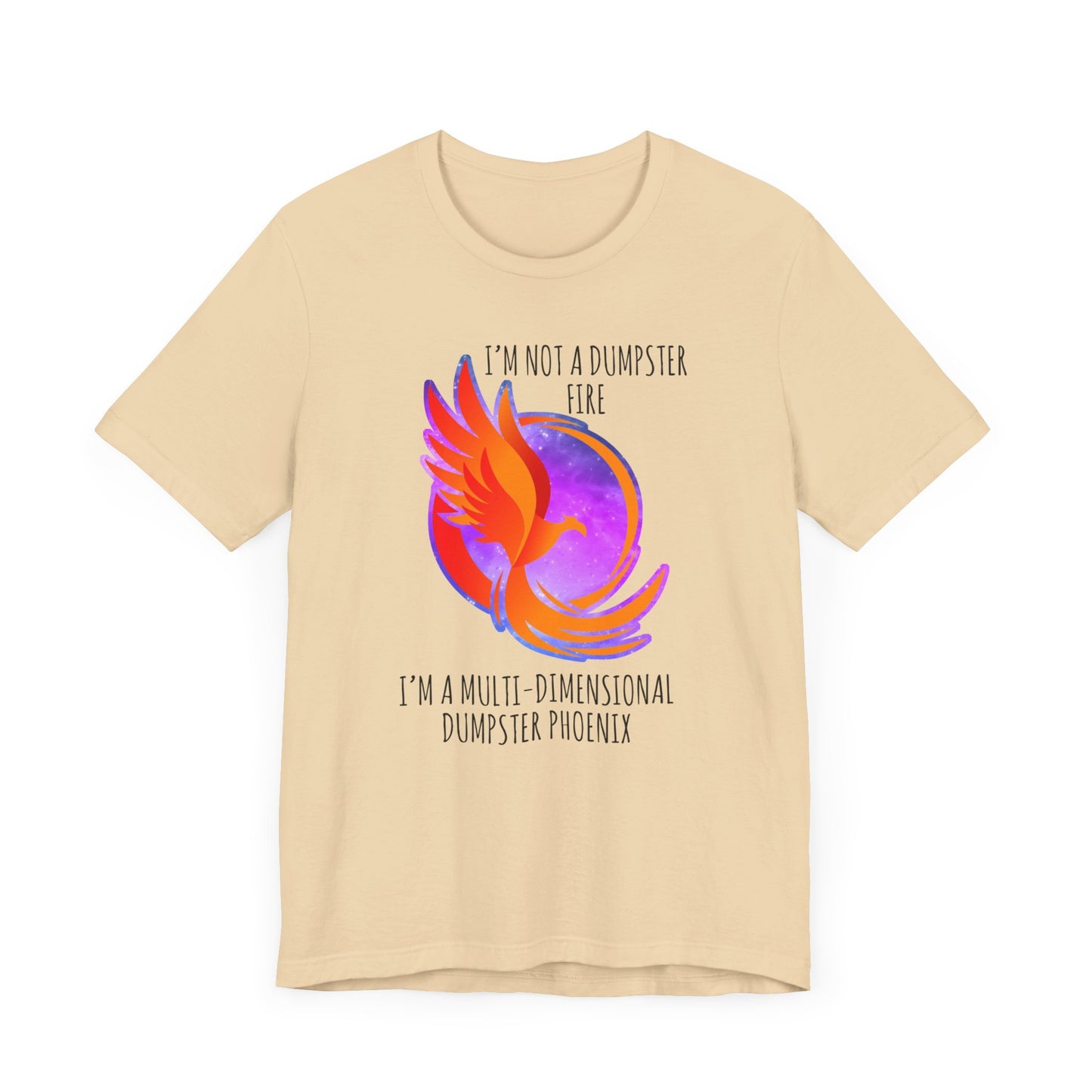 Multi-Dimensional Dumpster Phoenix | Classic Unisex Jersey Short Sleeve Tee