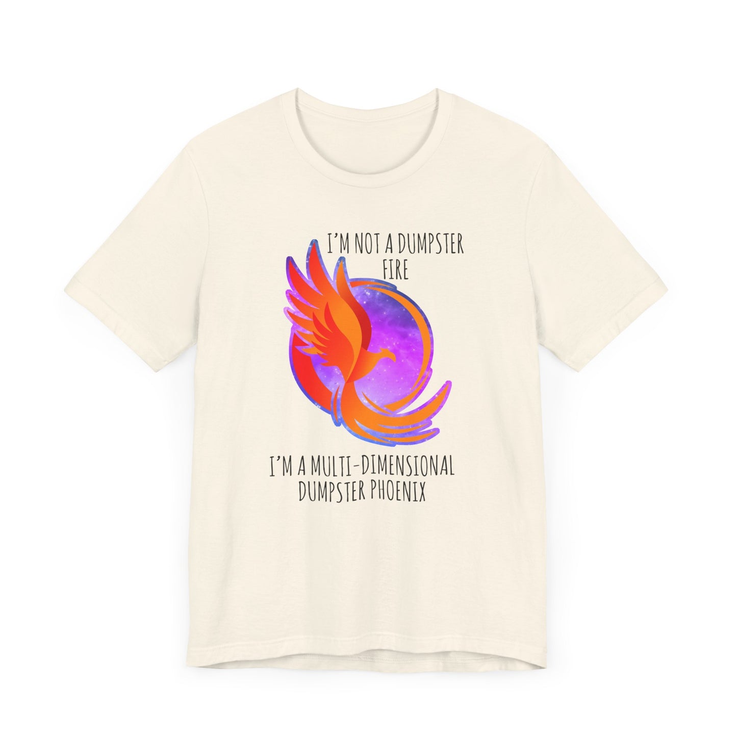 Multi-Dimensional Dumpster Phoenix | Classic Unisex Jersey Short Sleeve Tee