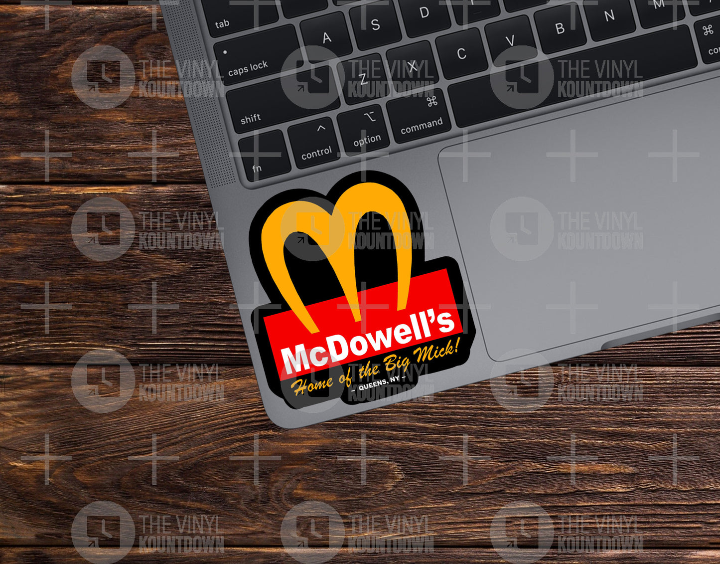 McDowell's Home Of The Big Mick! Funny Coming To America, Fast Food Sticker For PC, Hydroflask, Hardhat, Toolbox | Quality Vinyl Sticker