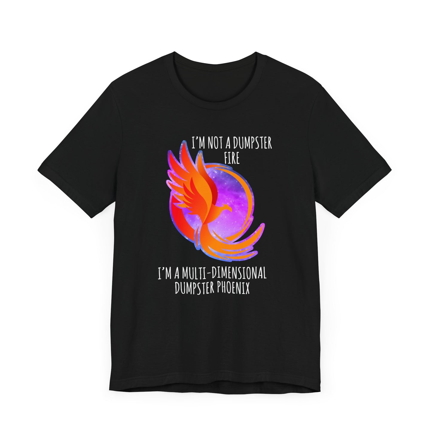 Multi-Dimensional Dumpster Phoenix | Classic Unisex Jersey Short Sleeve Tee