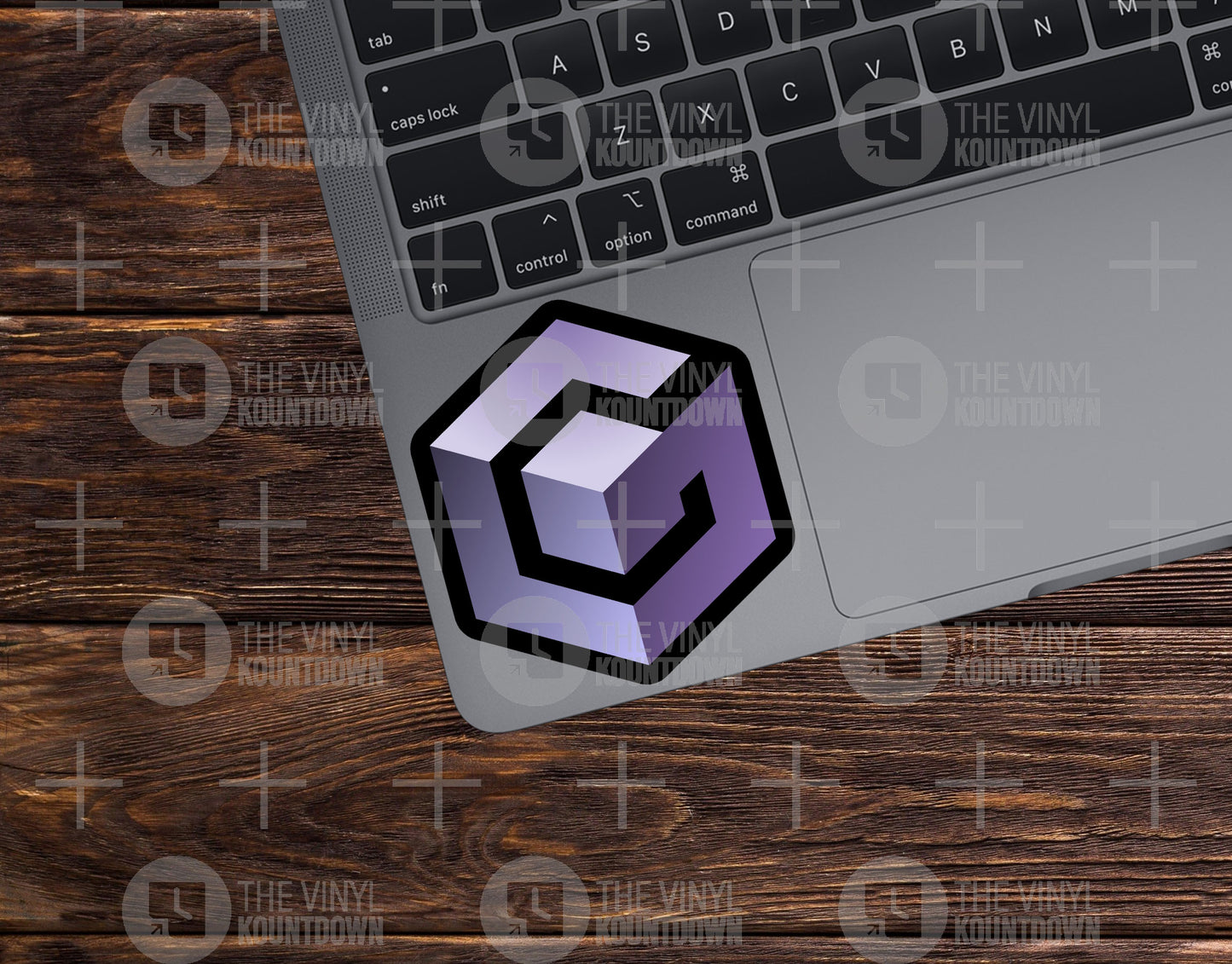 Game Cube Logo | Cool Retro Video Game Sticker for Laptop, Water Bottle, Cellphone, Computer, Bottle, Tumbler | High Quality Vinyl Sticker