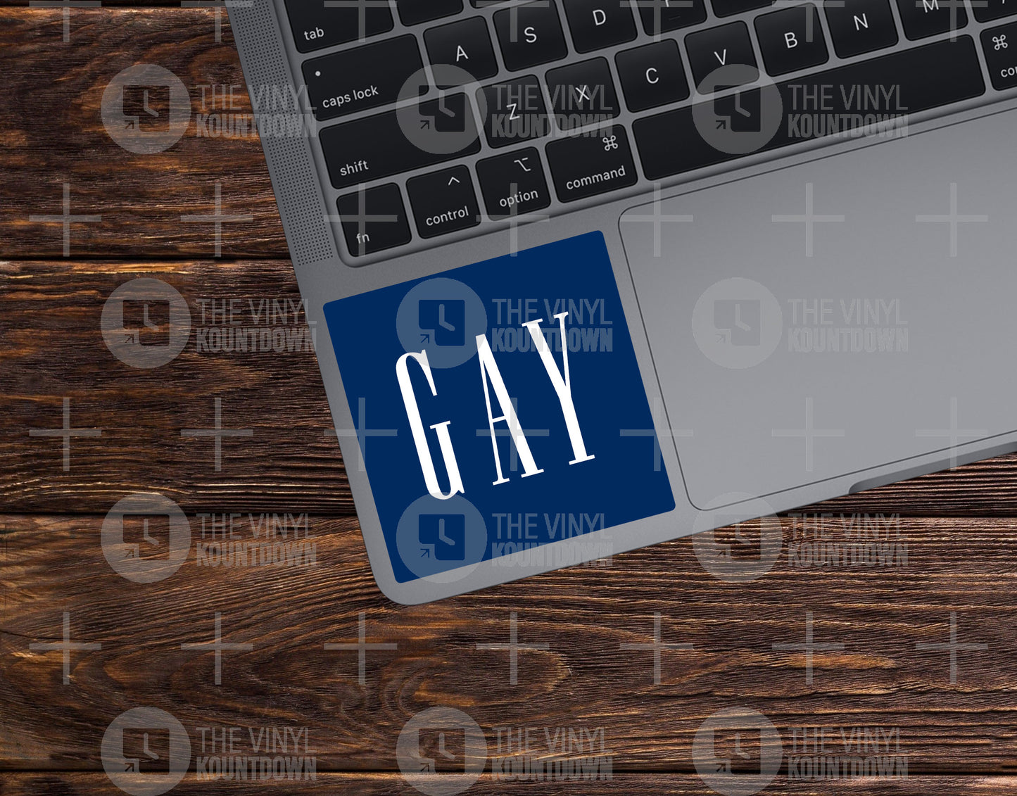 GAY | Funny Gap, Shopping, Equality, Pro-LGBTQ+ Sticker for Laptop, Bottle, Toolbox, Hard Hat | High Quality Vinyl Sticker