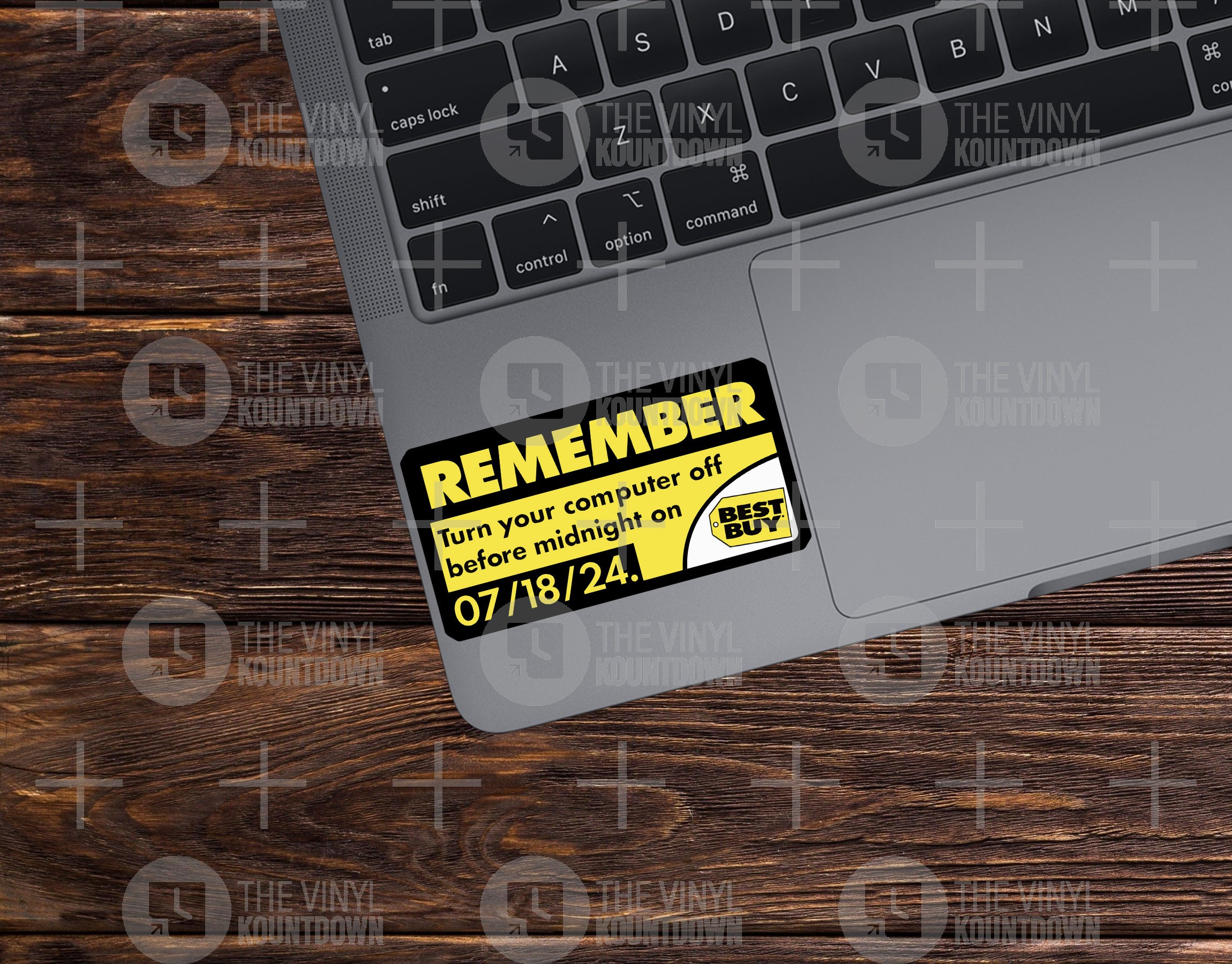 Shut Down Computer Sticker Crowdstrike BSOD 07/18/24 | Funny Y2K Reminder Turn Off Your Computer ...