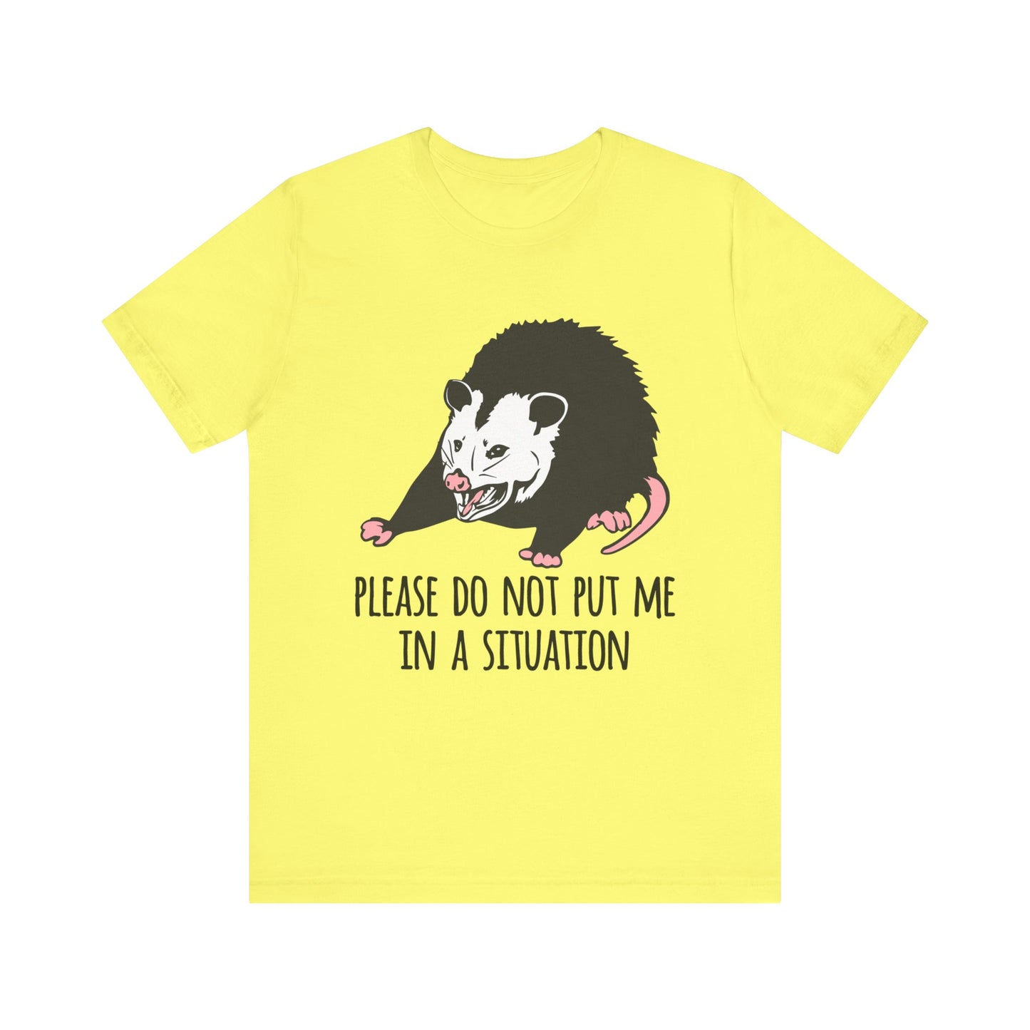 Please Do Not Put Me In A Situation |  Classic Unisex Jersey Short Sleeve Tee