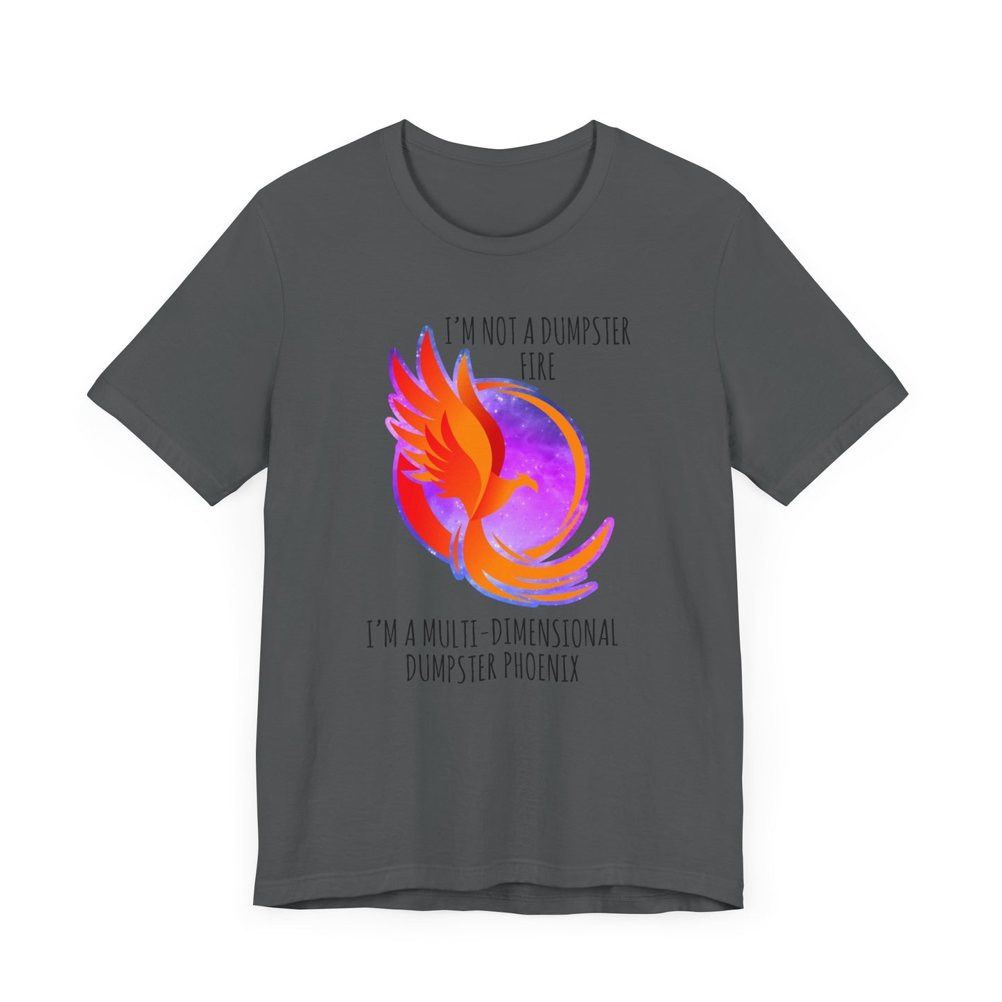 Multi-Dimensional Dumpster Phoenix | Classic Unisex Jersey Short Sleeve Tee