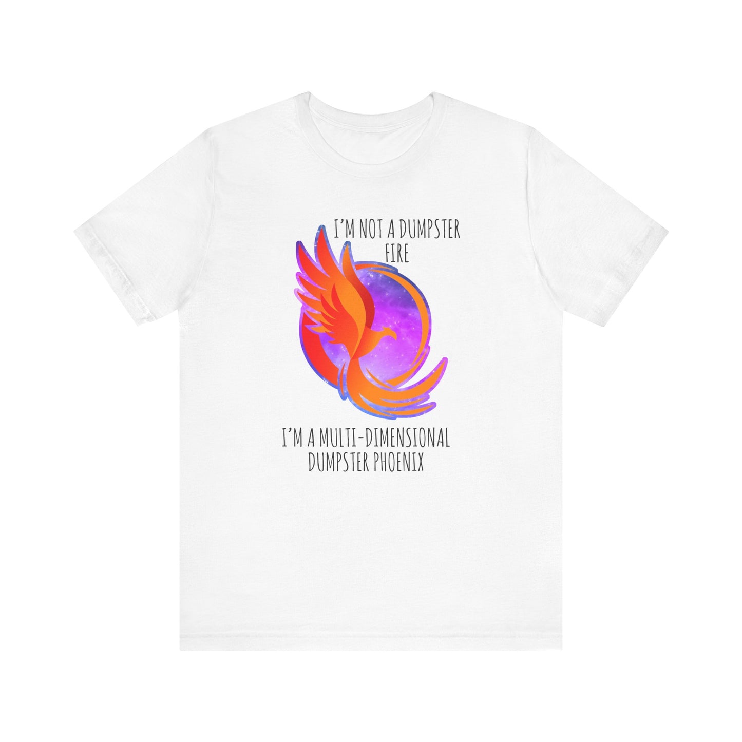 Multi-Dimensional Dumpster Phoenix | Classic Unisex Jersey Short Sleeve Tee