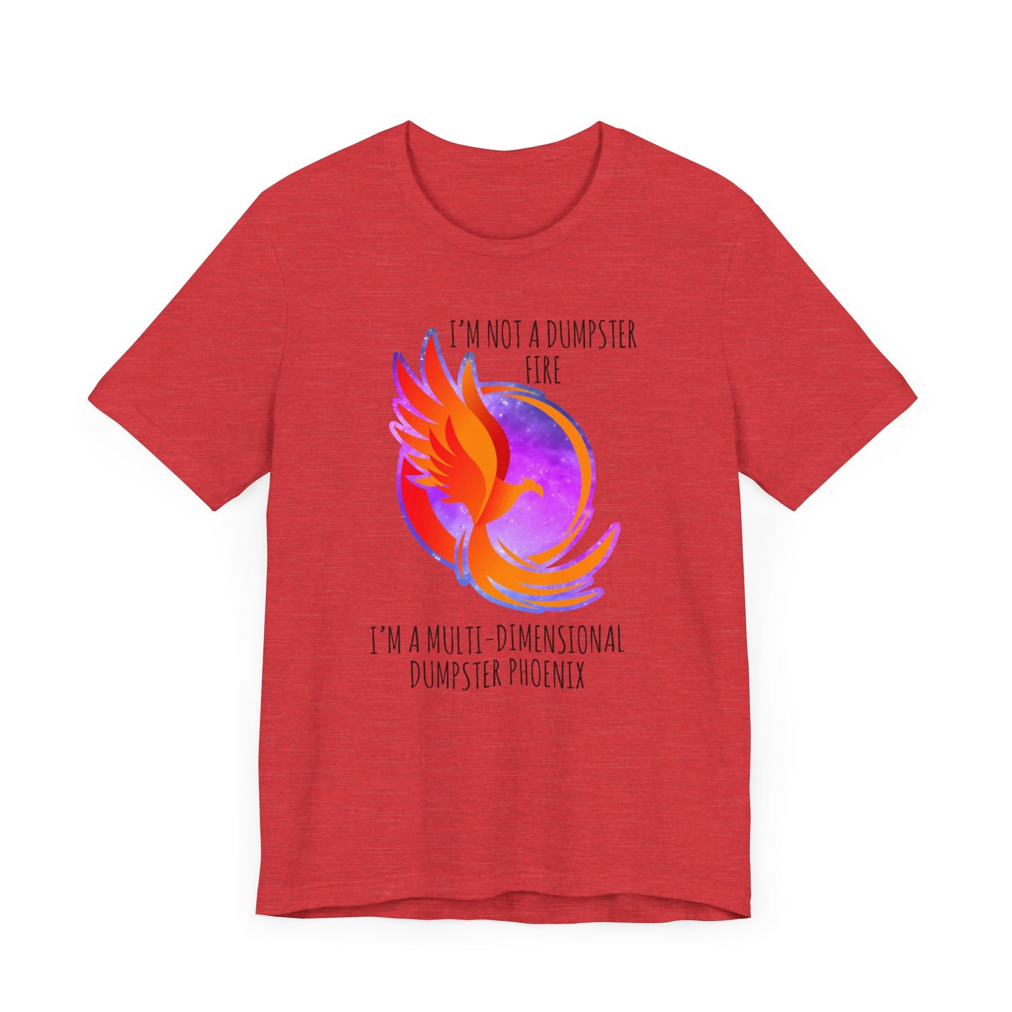 Multi-Dimensional Dumpster Phoenix | Classic Unisex Jersey Short Sleeve Tee