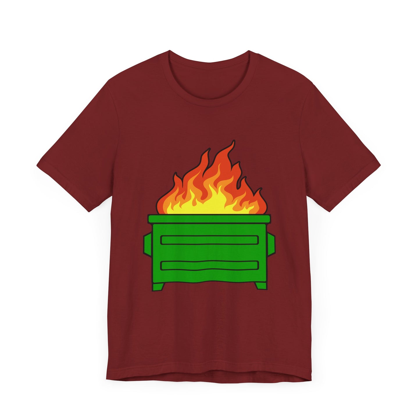 Dumpster Fire | Classic Unisex Jersey Short Sleeve Tee