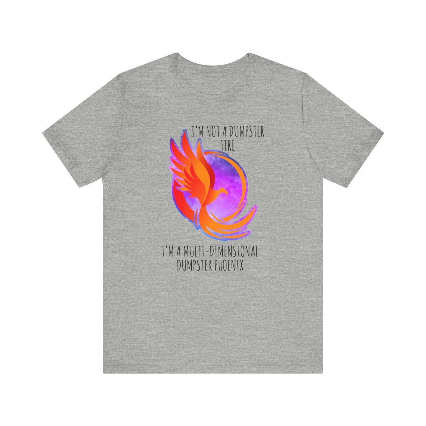 Multi-Dimensional Dumpster Phoenix | Classic Unisex Jersey Short Sleeve Tee