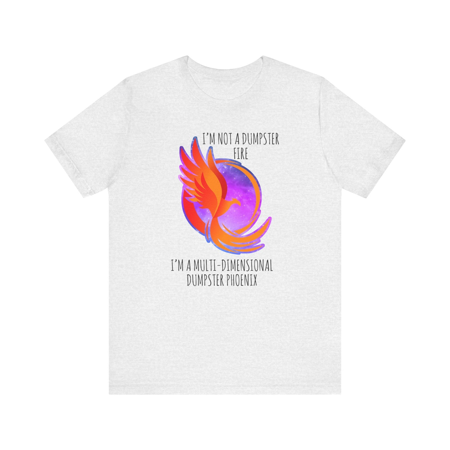 Multi-Dimensional Dumpster Phoenix | Classic Unisex Jersey Short Sleeve Tee