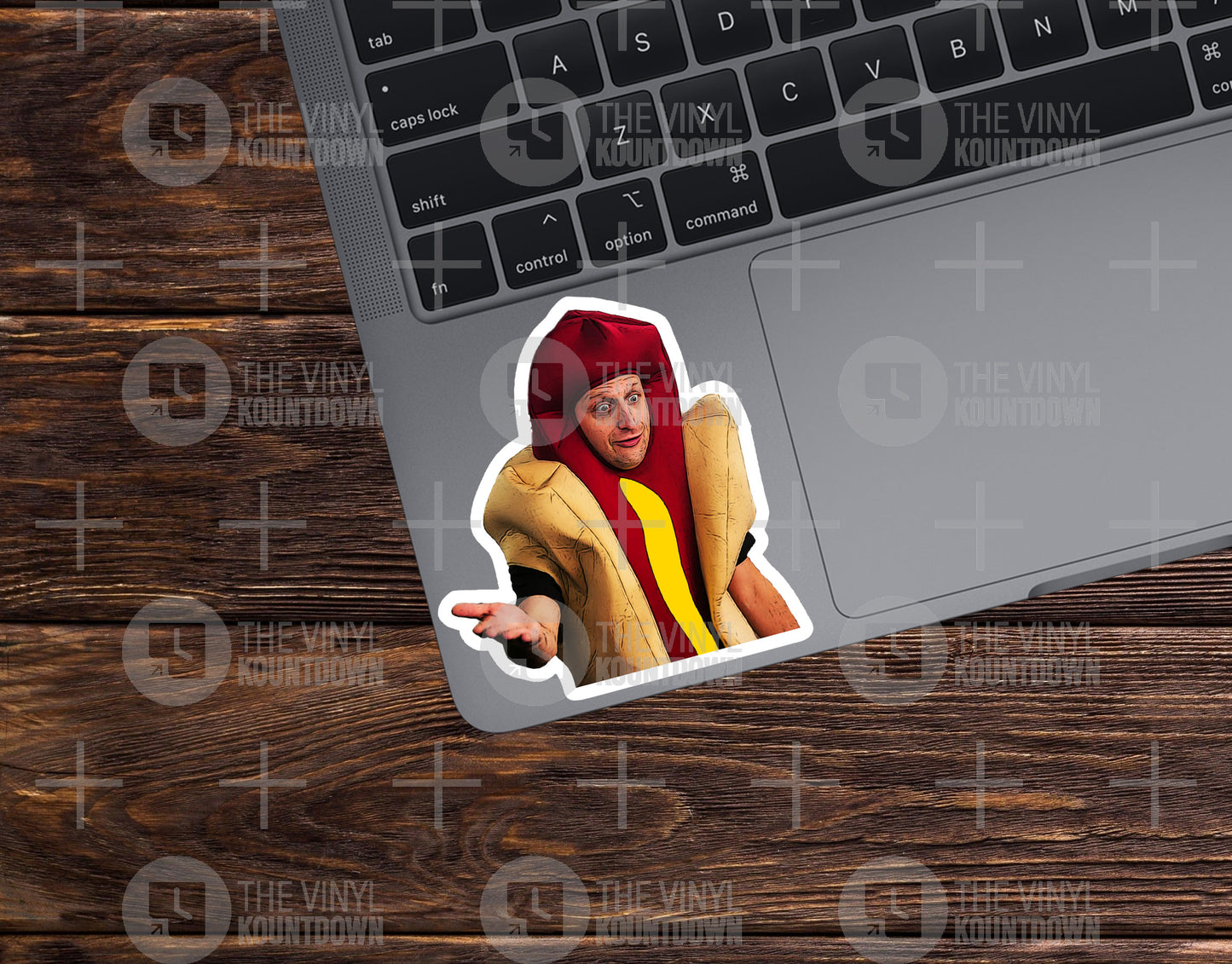 Hot Dog Costume | Funny Tim Robinson Sticker for Toolbox, Laptop, Water Bottle, Phone, Computer, Flask, Cup | Quality Vinyl Sticker