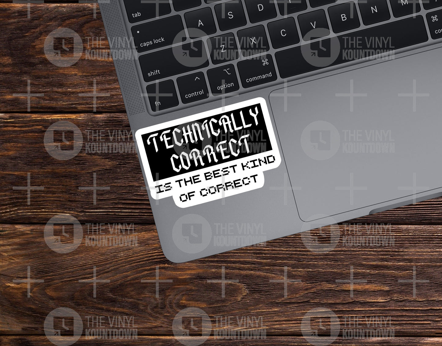 Technically Correct Is The Best Kind Of Correct | Funny Sticker for Laptop, Water Bottle, Cellphone, Computer | High Quality Vinyl Sticker