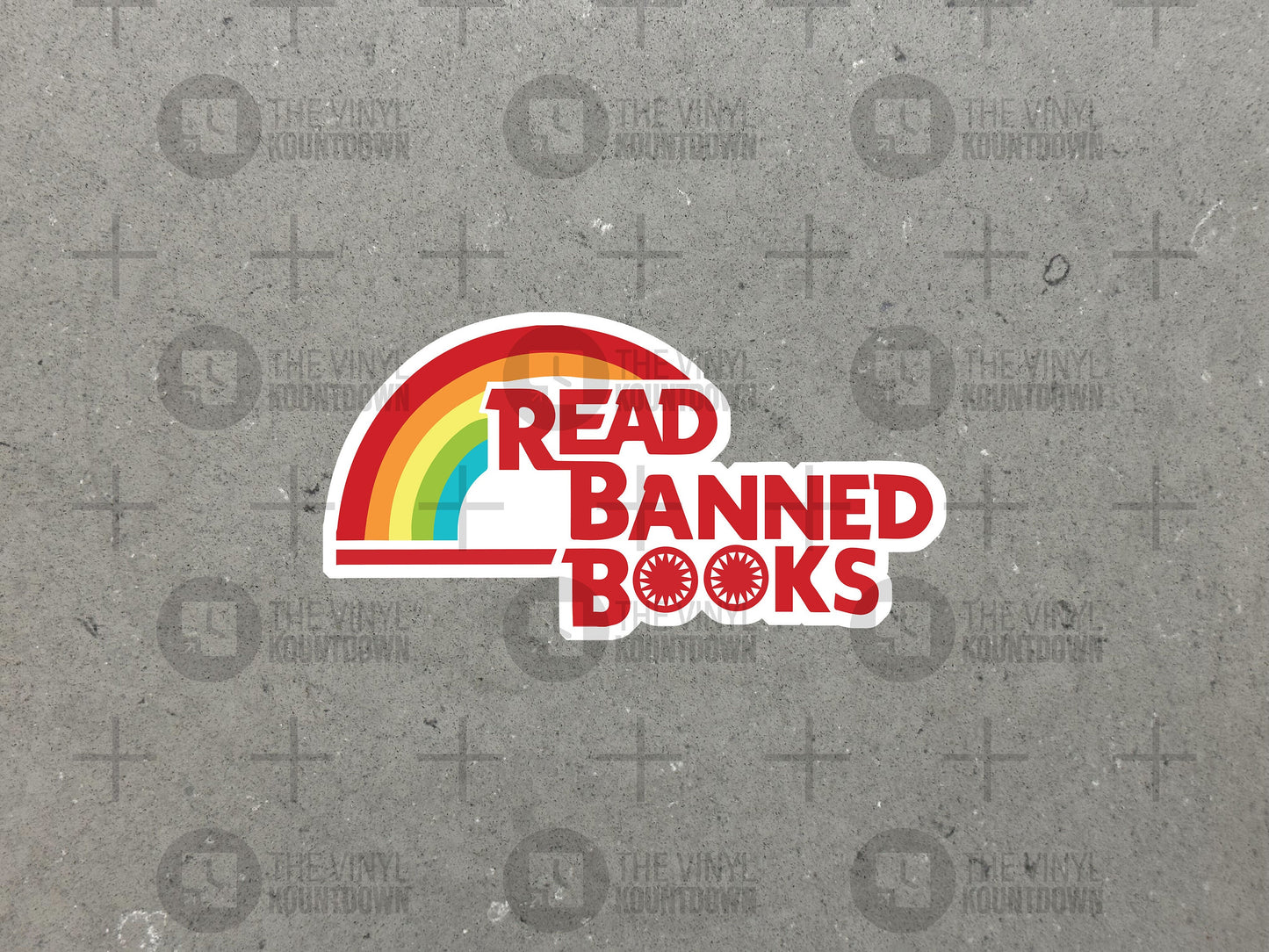 Read Banned Books! | High Quality Vinyl Sticker