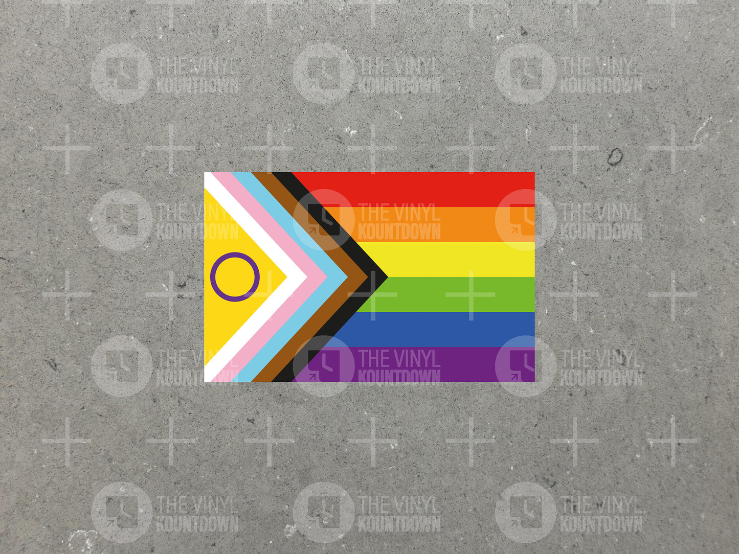 PRIDE MONTH! LGBTQIA+ Progress Pride Flag Sticker | Pro Equality, Diversity, Inclusion, and Social Justice | High-Quality Vinyl Sticker