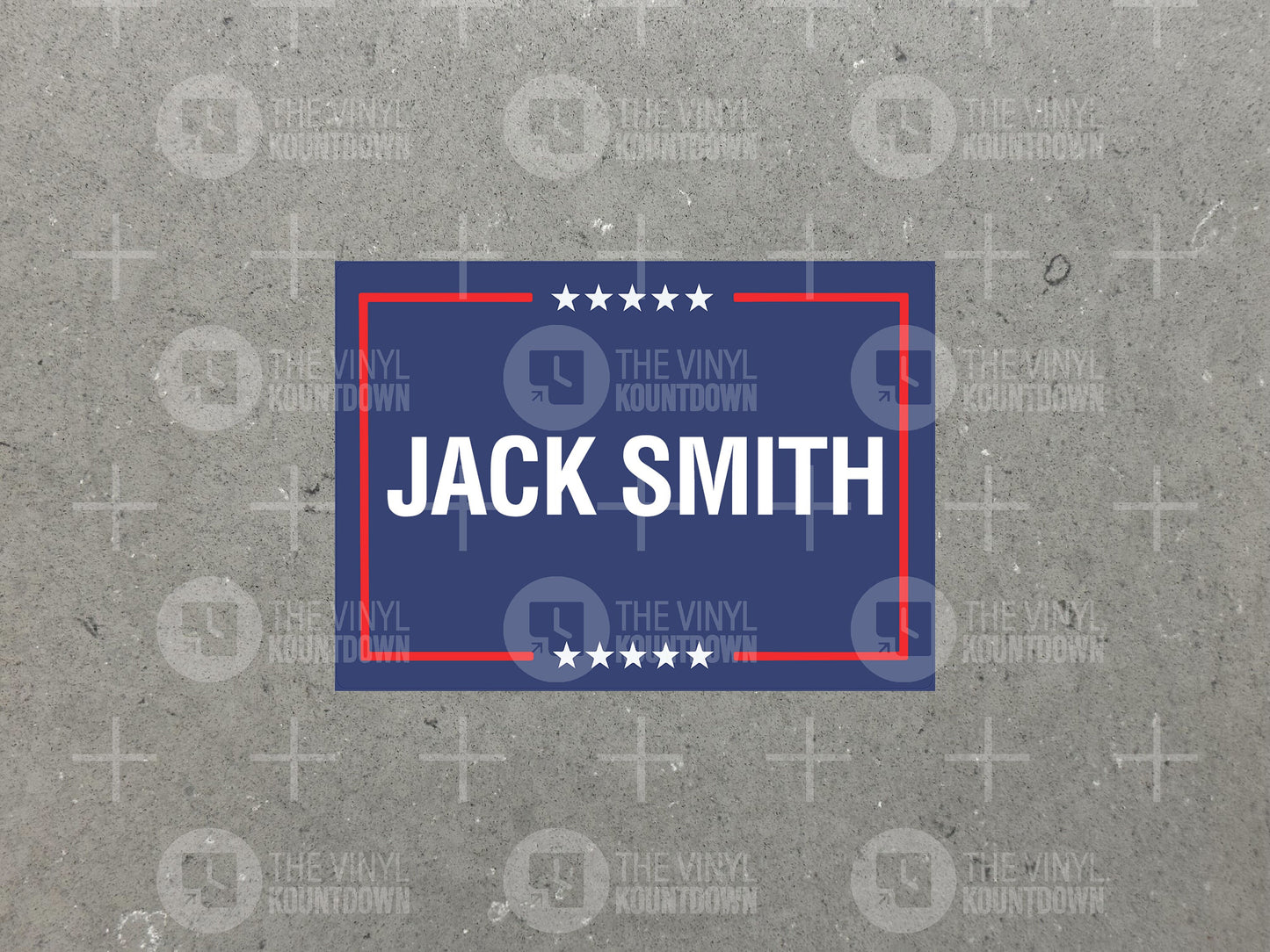 Jack Smith | F*ck Trump, Arrest Him! |  Pro-Justice Political Sticker | No More Old White Men in Charge | High-Quality Vinyl Sticker